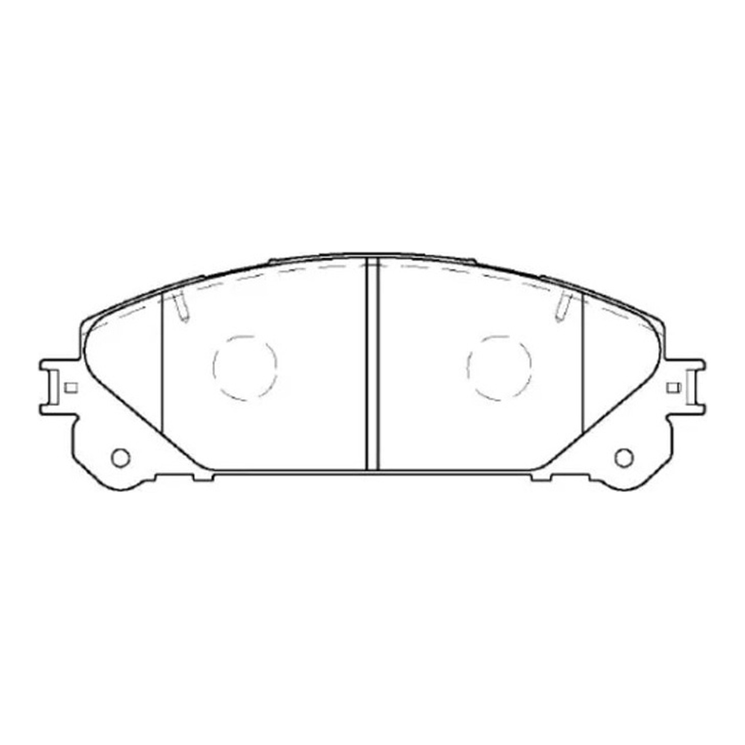 AKEBONO 앞쪽 브레이크 패드