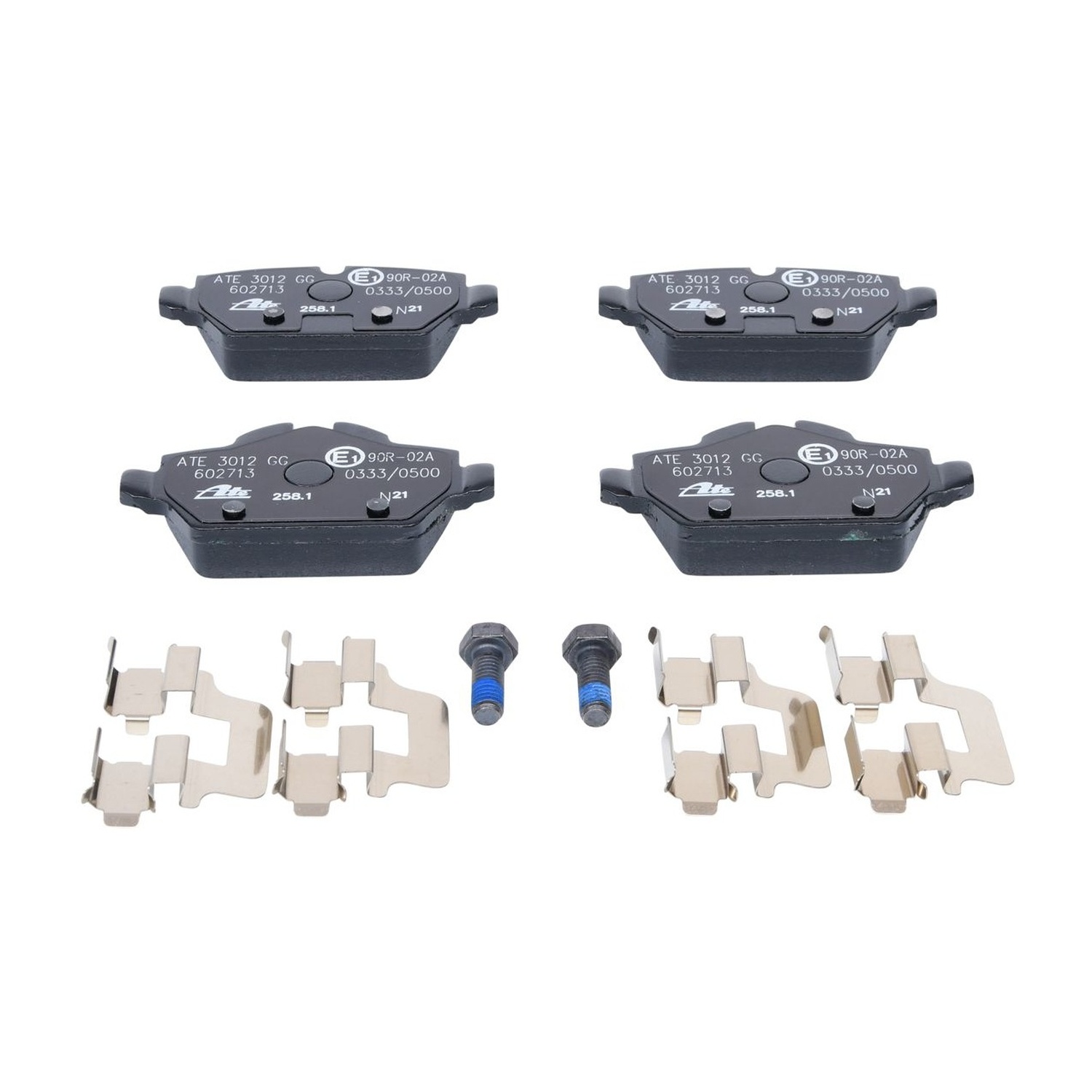 BMW 1시리즈 E87 뒤쪽 브레이크 패드 ATE 34216767145 34216767146 34216774417 58ea
