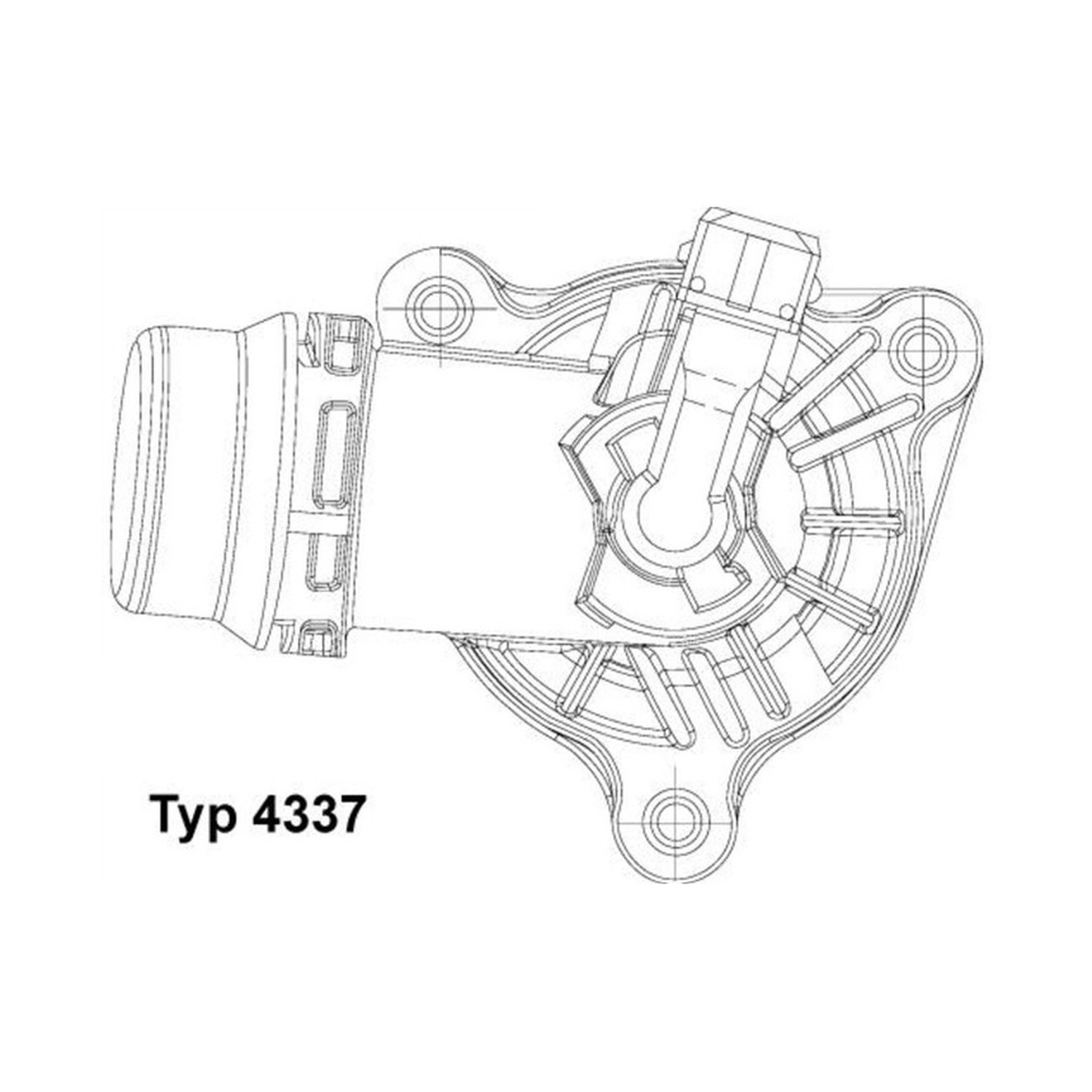 BORGWARNER 써모스탯