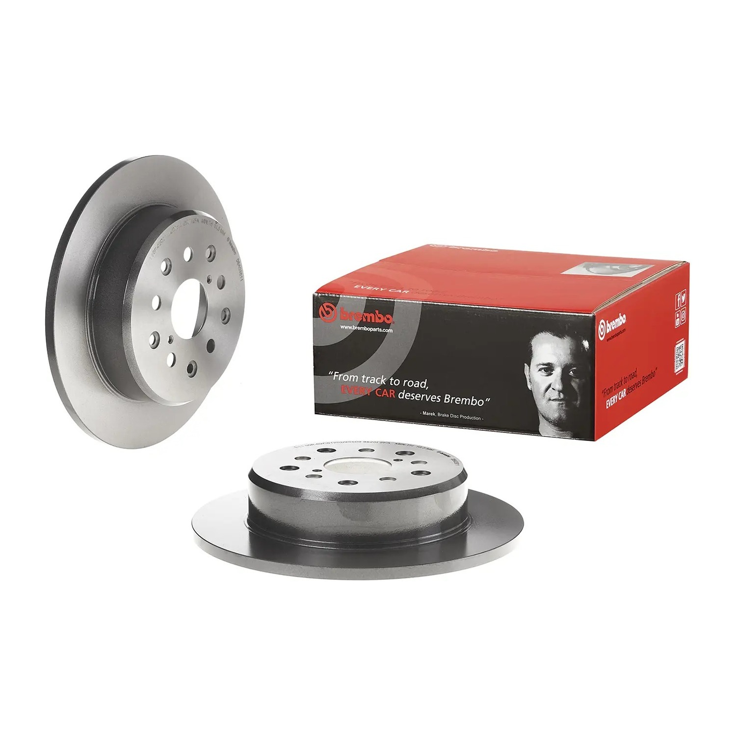 BREMBO 뒤쪽 브레이크 디스크