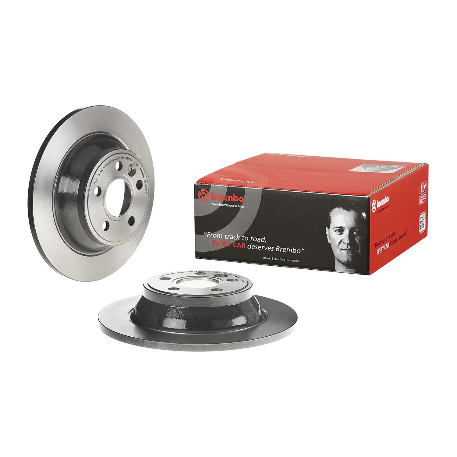BREMBO 뒤쪽 브레이크 디스크