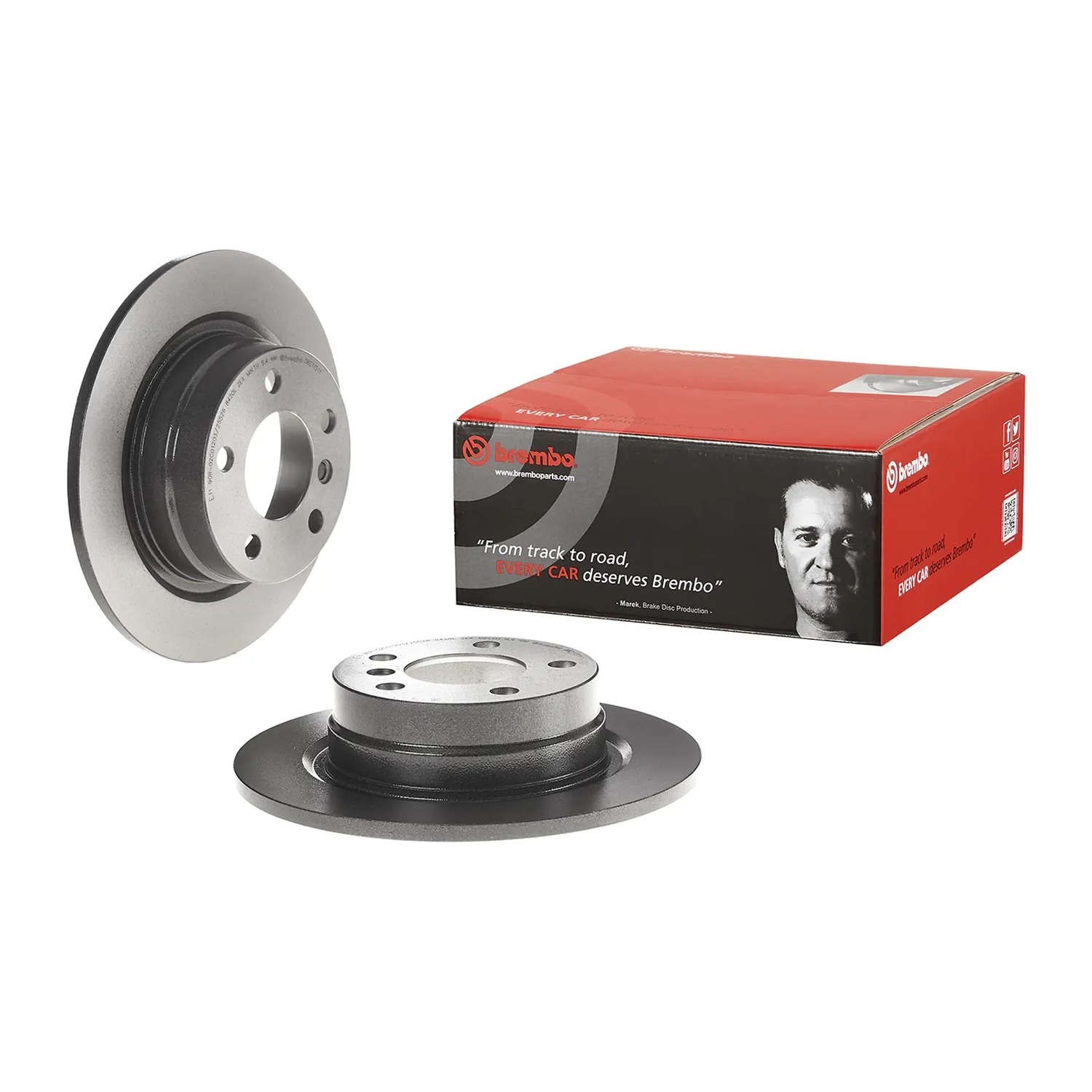 BMW 1시리즈 F20 뒤세트 브레이크 디스크 BREMBO 34216792225 1d2b