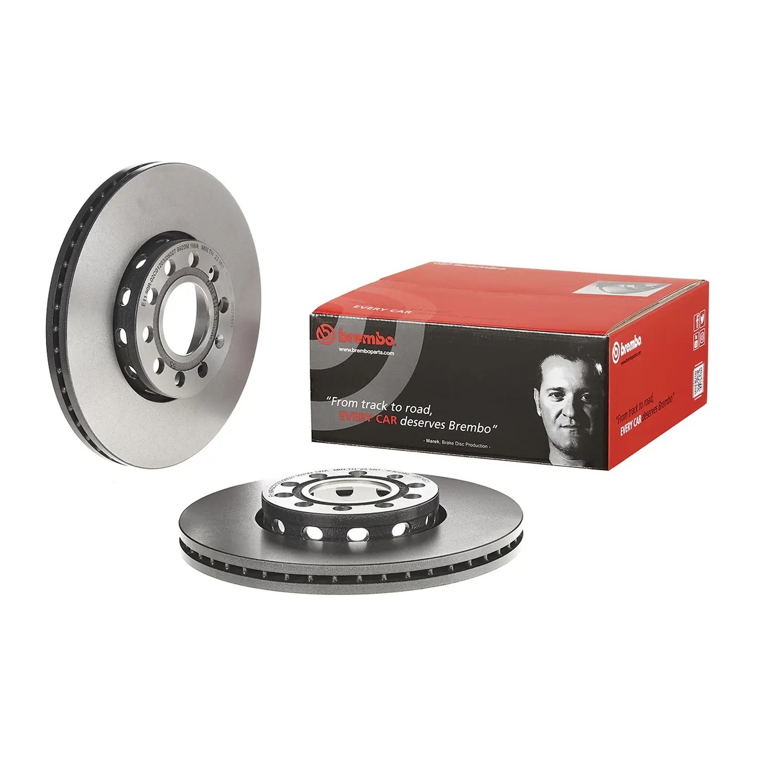 BREMBO 앞쪽 브레이크 디스크