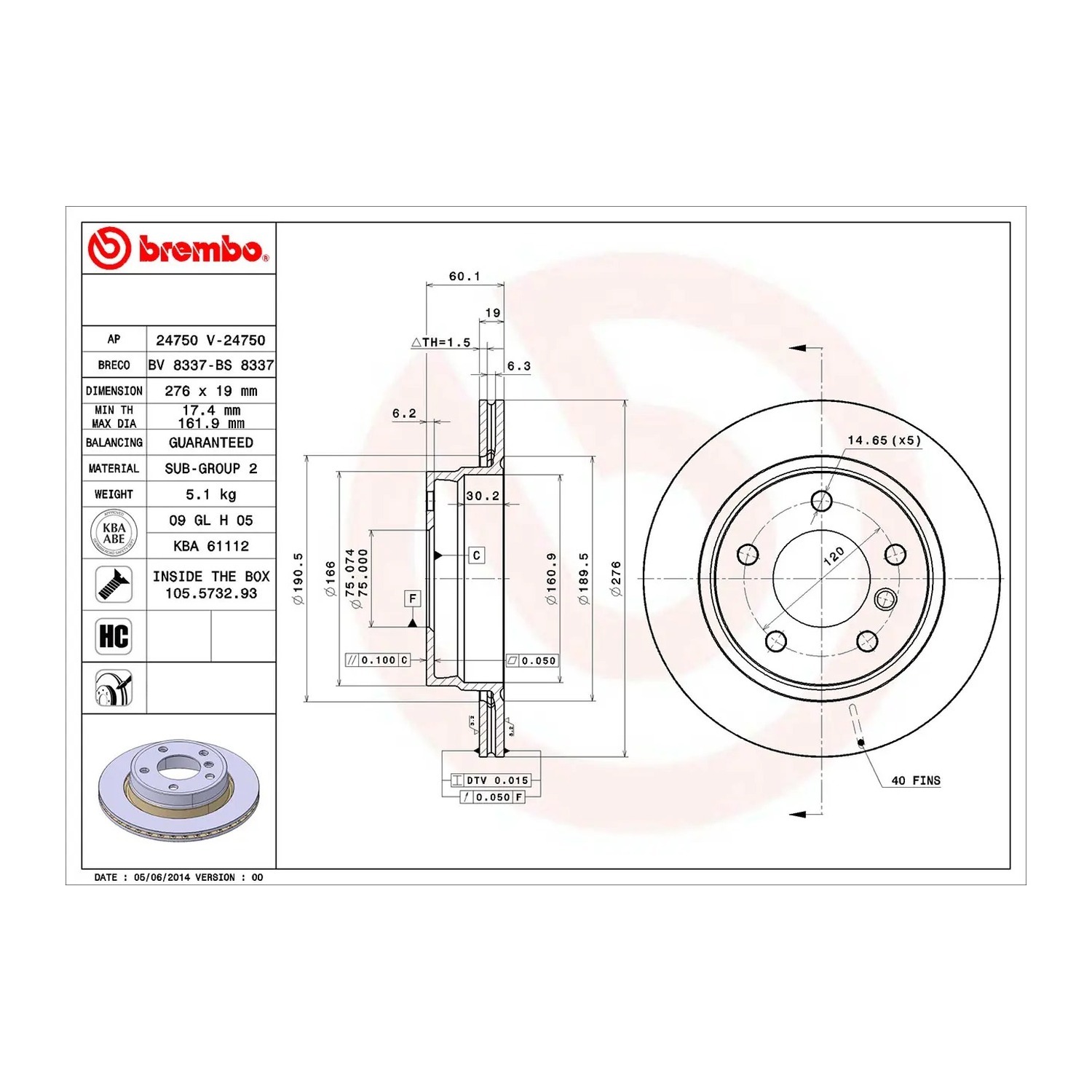 BMW 320i E46 뒤세트 브레이크 디스크 BREMBO 34211164403 34211165211 34216855155 00ca