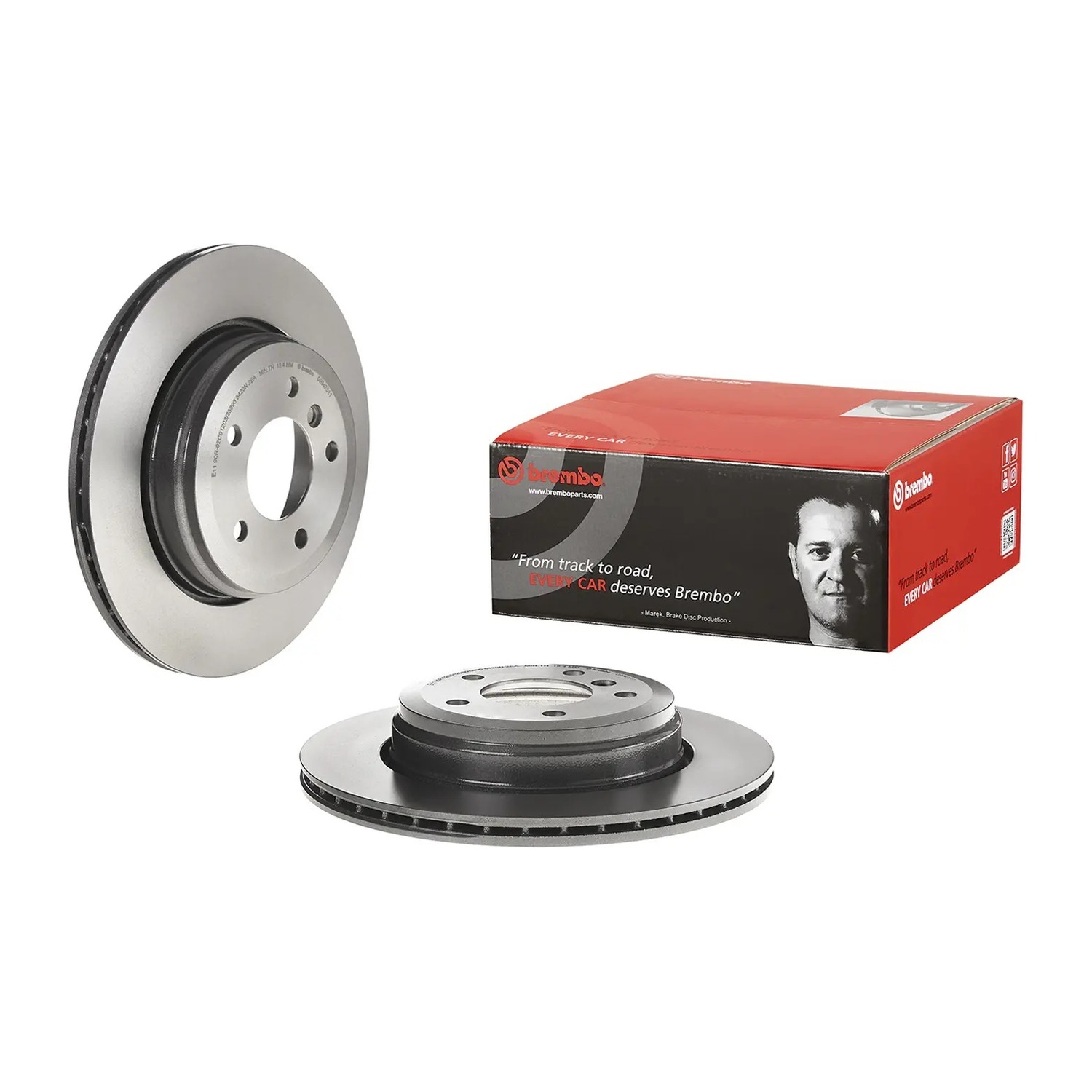 BMW 523i E60 뒤세트 브레이크 디스크 BREMBO 34216772085 34216778965 34216864061 df57
