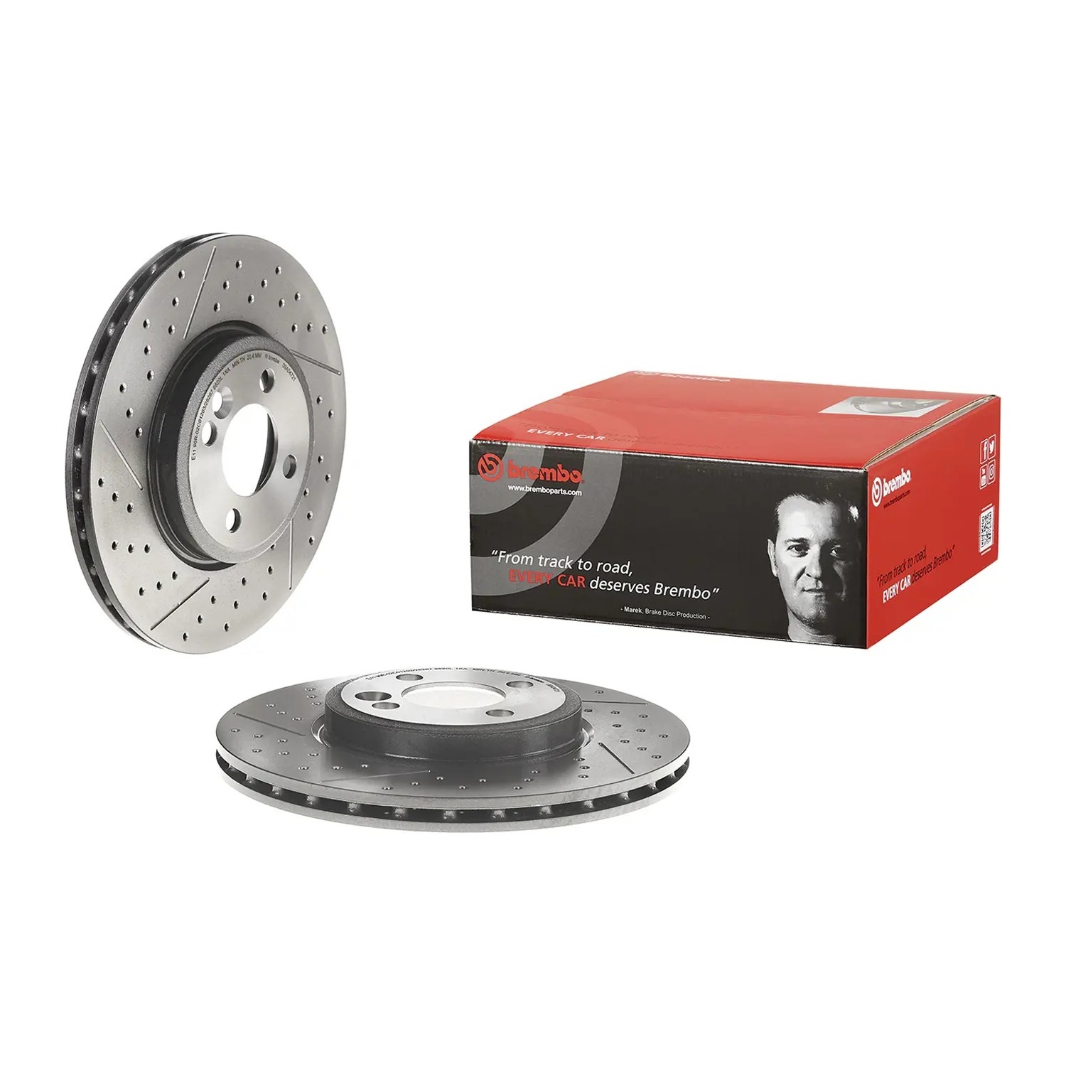 BREMBO 앞세트 브레이크 디스크