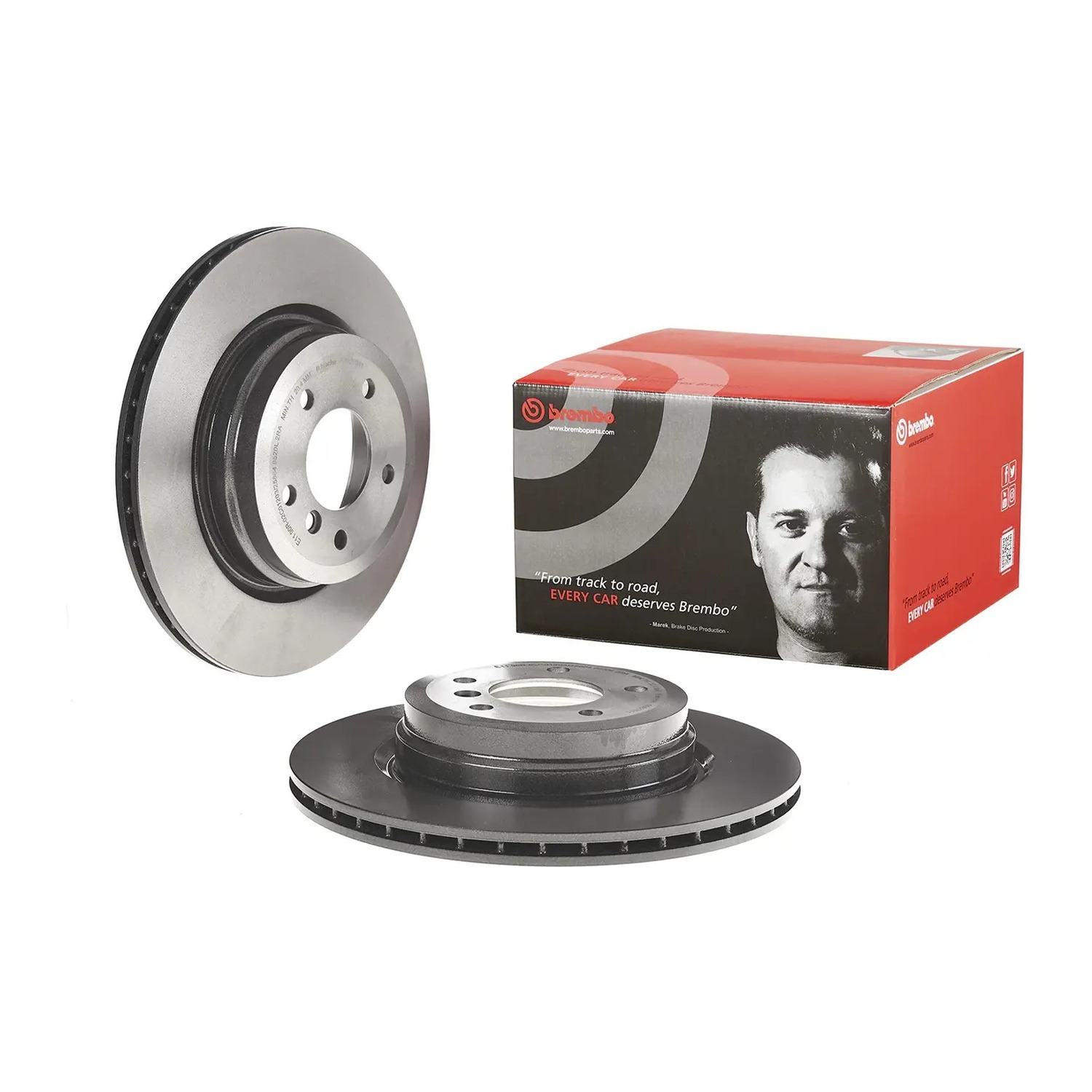 BREMBO 뒤쪽 브레이크 디스크