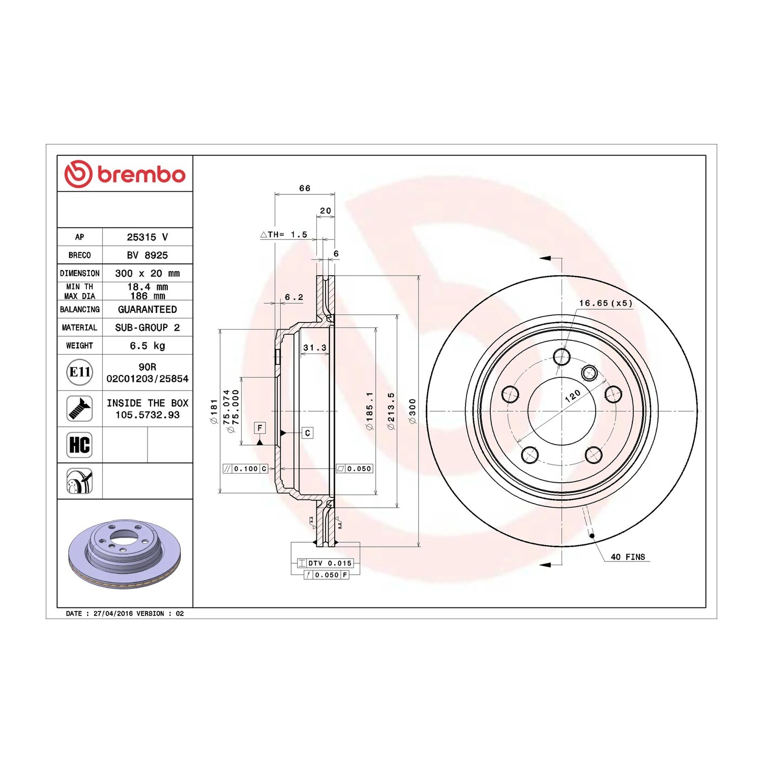 BMW 3시리즈 F30 F31 F34 뒤세트 브레이크 디스크 BREMBO 34216792229 34216797344 34216864900 d984