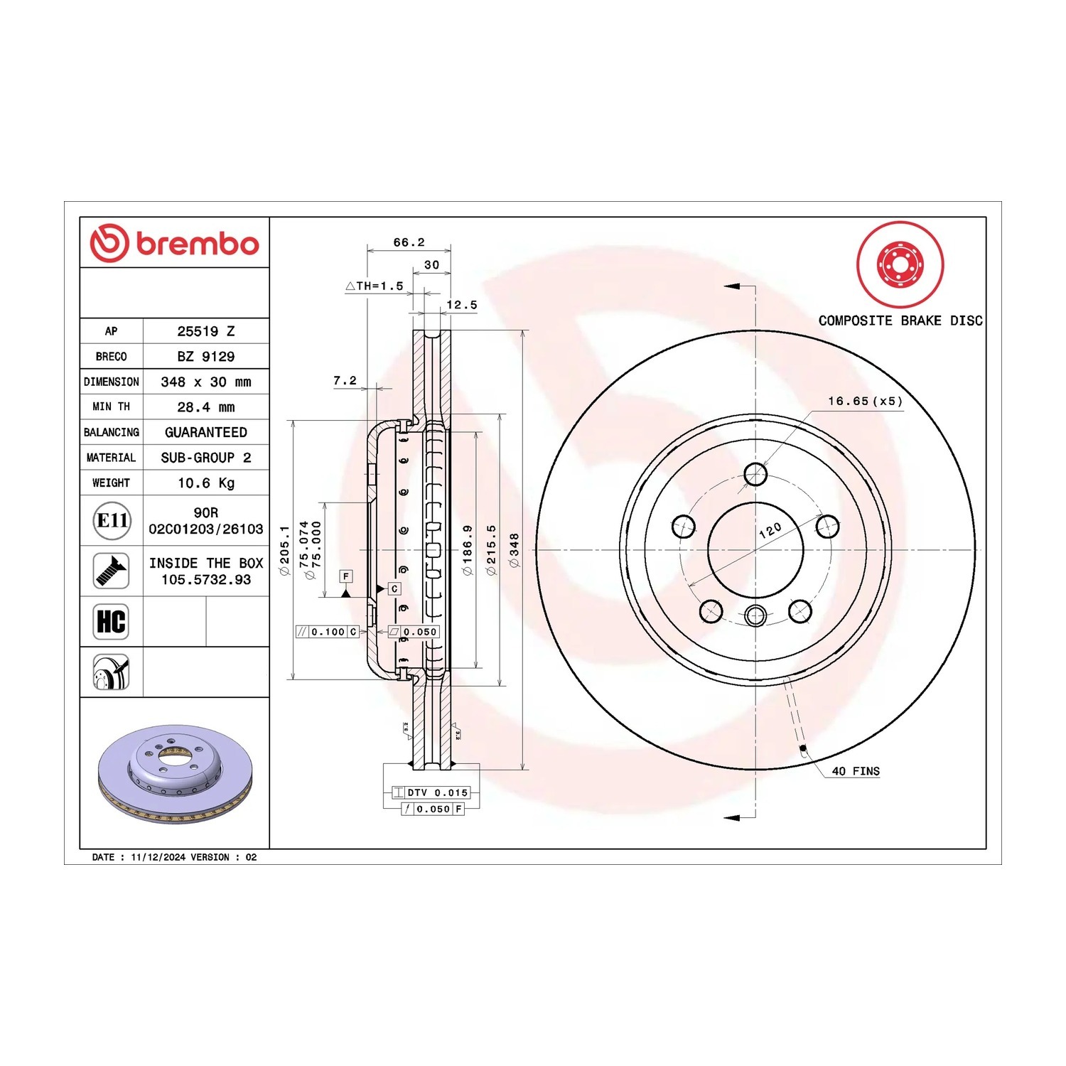 BMW 6시리즈 F06 F12 앞세트 브레이크 디스크 BREMBO 34106898723 34116775277 34116884301 e8e1