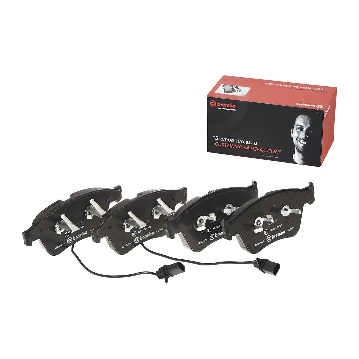 BREMBO 앞쪽 브레이크 패드