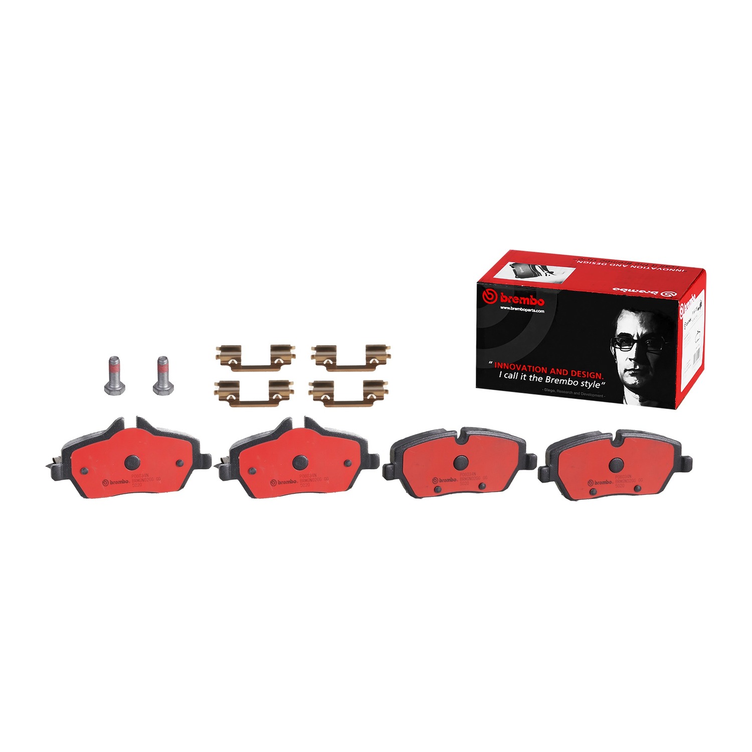 BMW 116i E87 앞쪽 세라믹 브레이크 패드 BREMBO 34116767144 34116771837 34116771838 2ffa