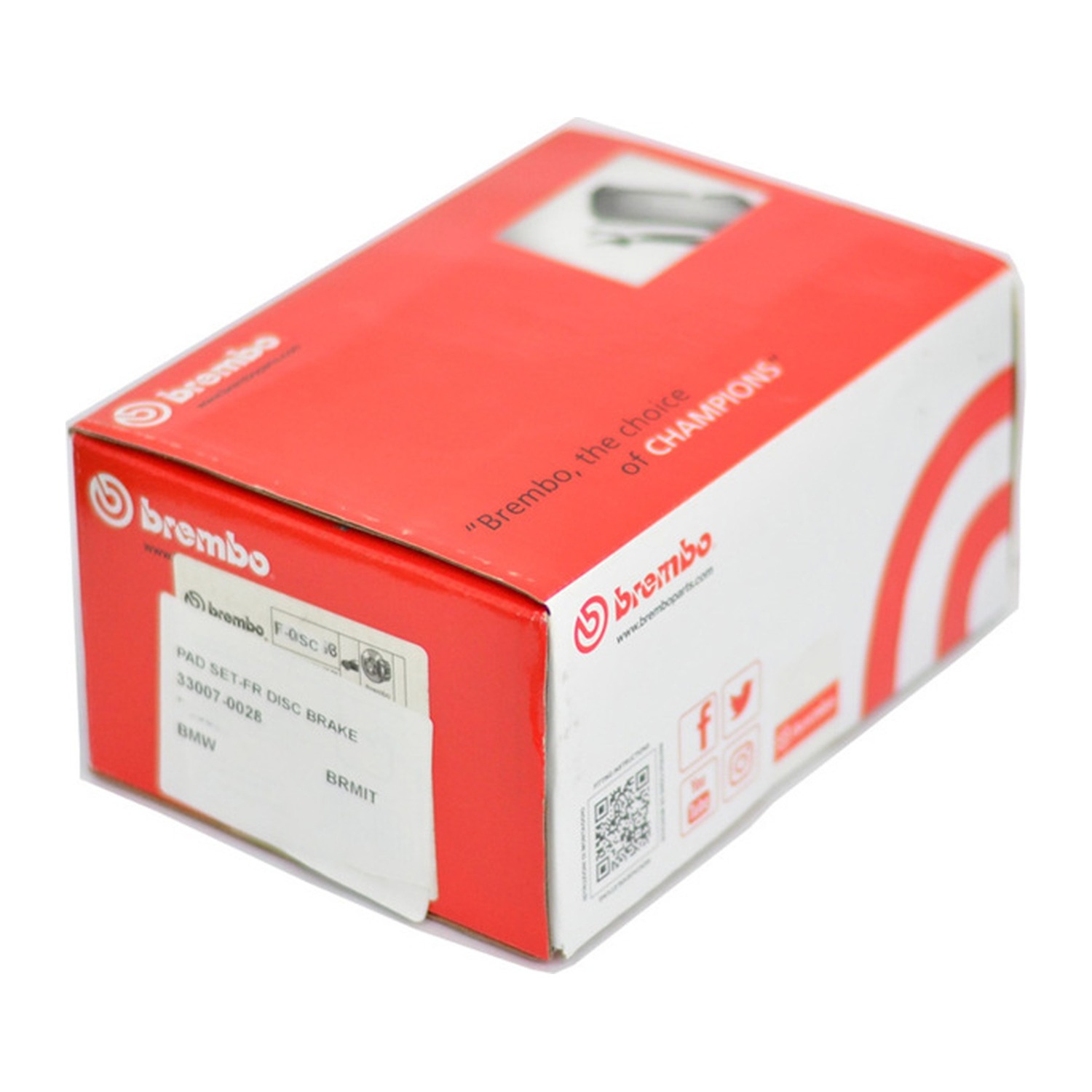 BMW 320d F30 앞쪽 브레이크 패드 BREMBO 34106799805 34106859067 34106866072 5a55