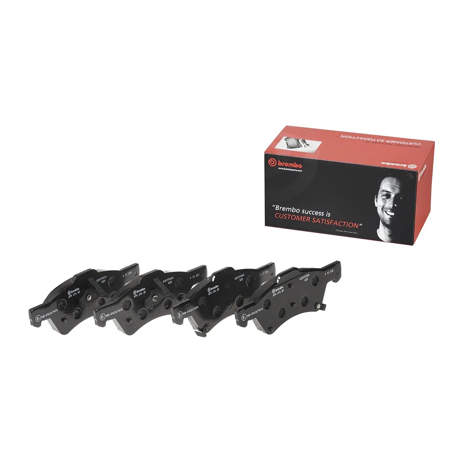 BREMBO 앞쪽 브레이크 패드