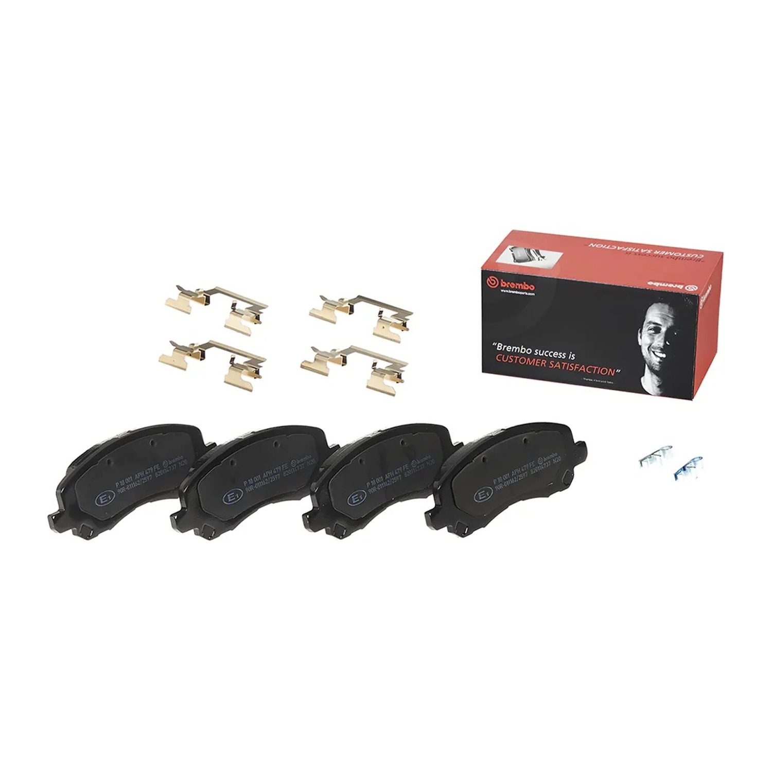BREMBO 앞쪽 브레이크 패드