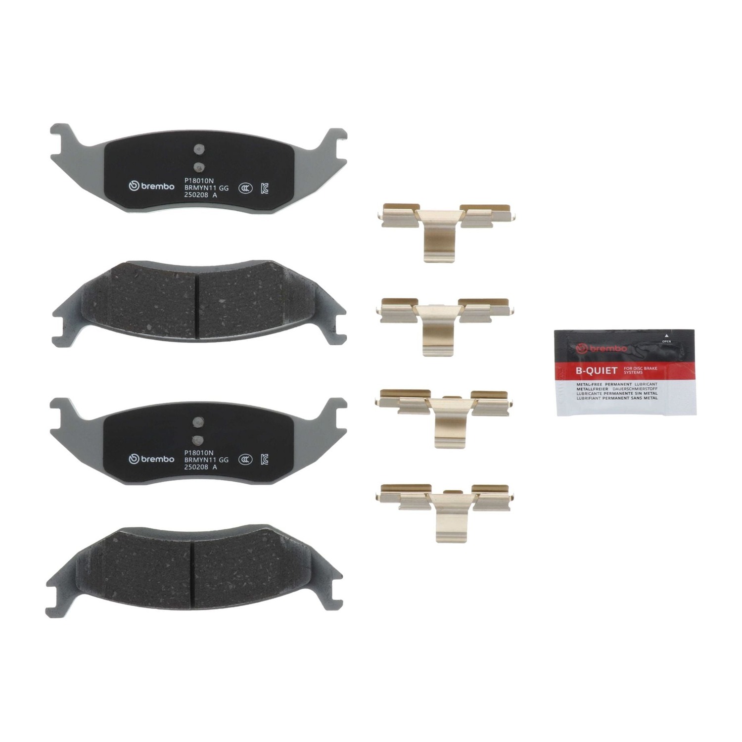 BREMBO 뒤쪽 세라믹 브레이크 패드