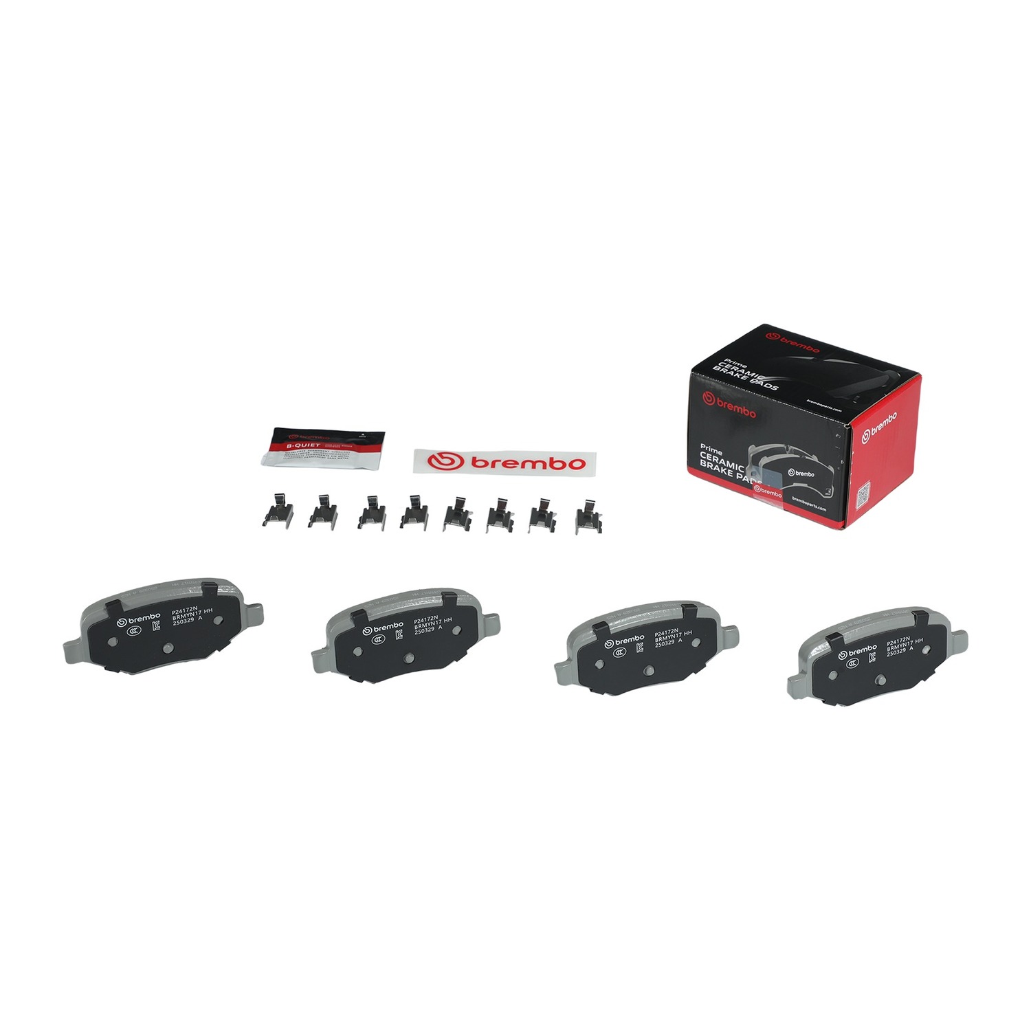 BREMBO 뒤쪽 세라믹 브레이크 패드