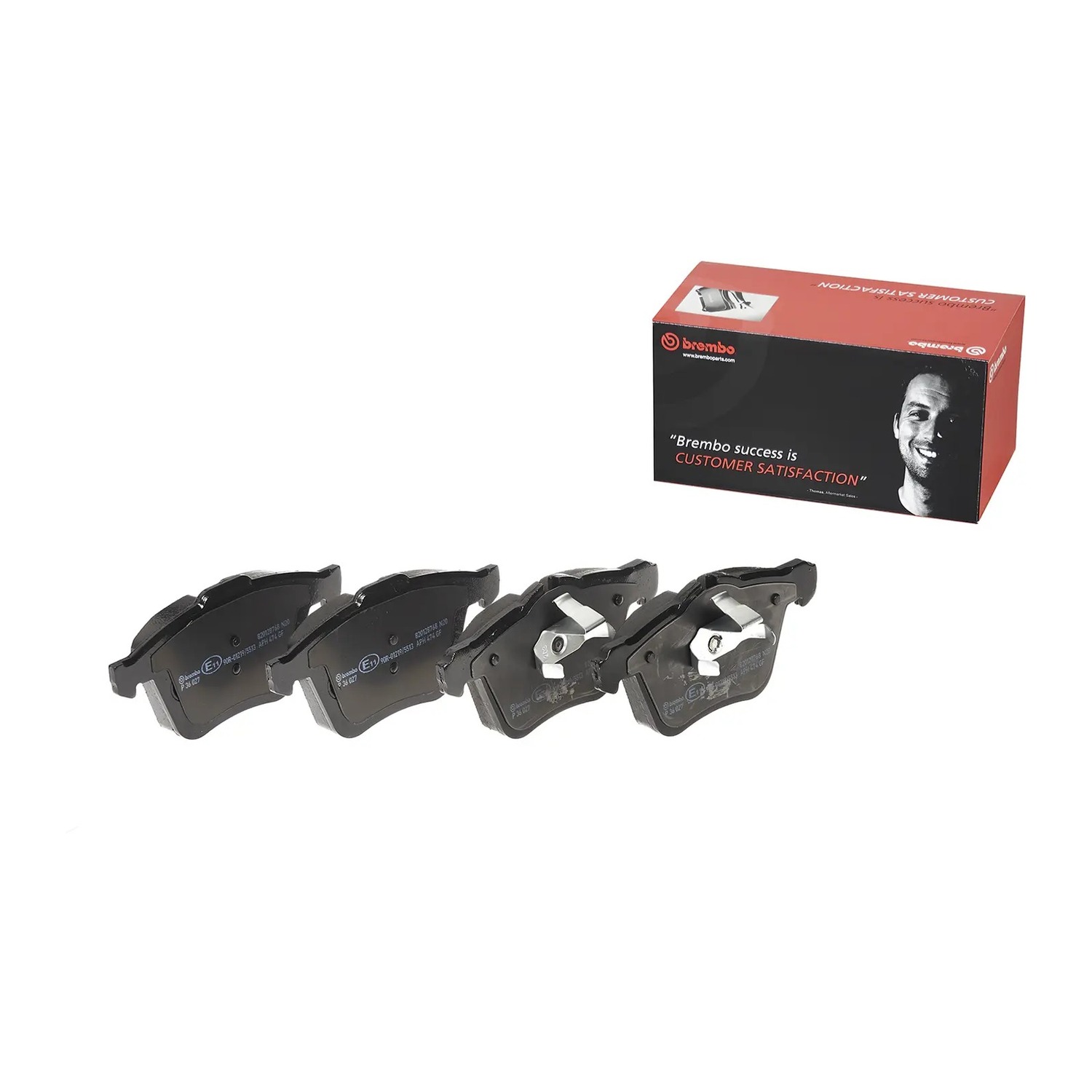 BREMBO 앞쪽 브레이크 패드