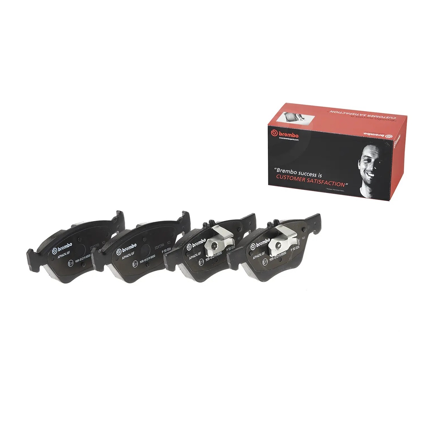 BREMBO 앞쪽 브레이크 패드