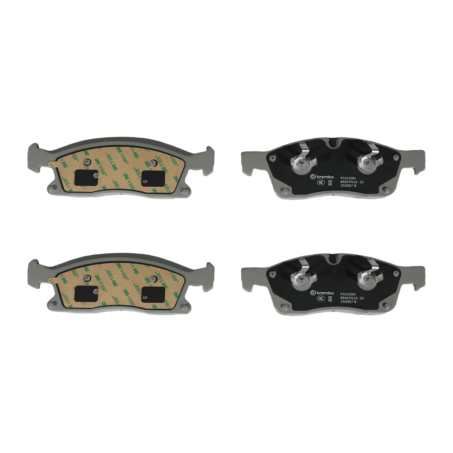 BREMBO 앞쪽 세라믹 브레이크 패드