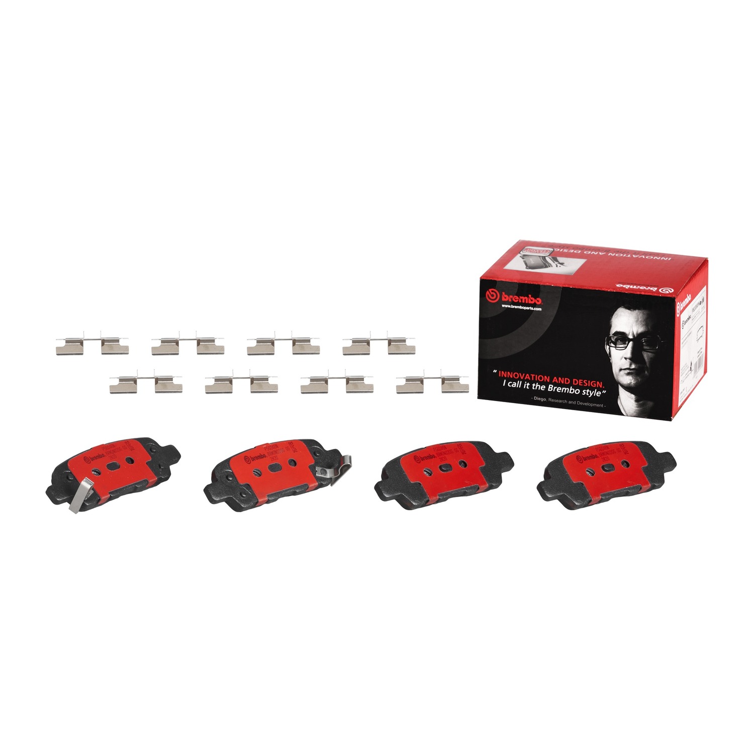 BREMBO 뒤쪽 세라믹 브레이크 패드