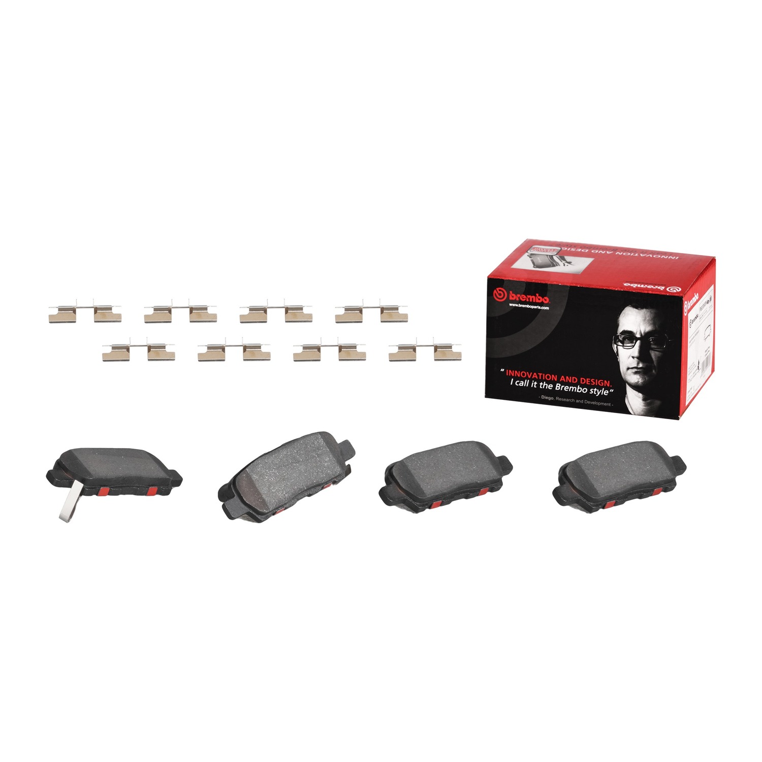 BREMBO 뒤쪽 세라믹 브레이크 패드