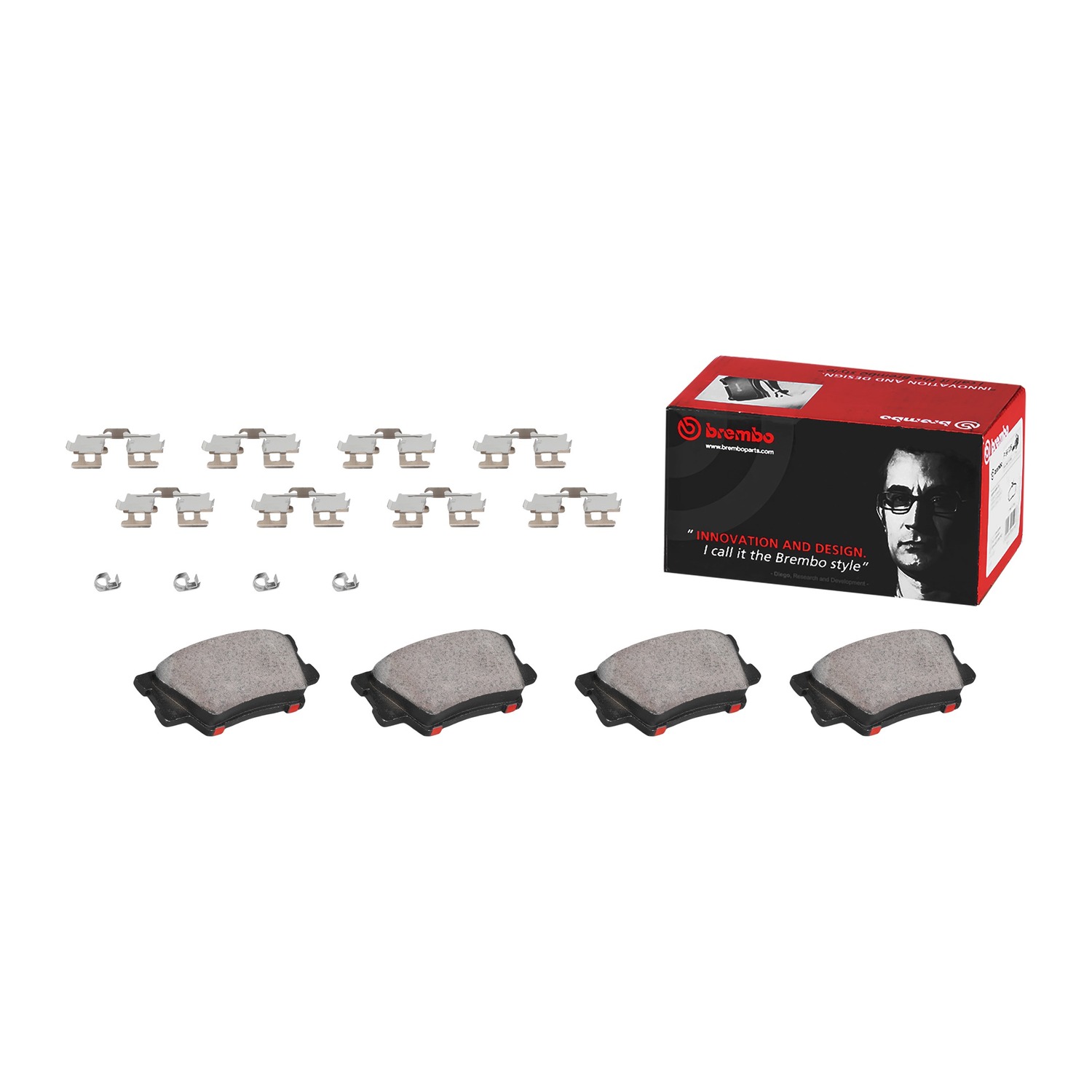 BREMBO 뒤쪽 세라믹 브레이크 패드
