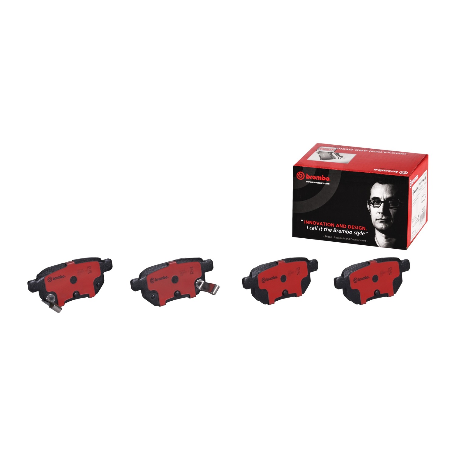 BREMBO 뒤쪽 세라믹 브레이크 패드