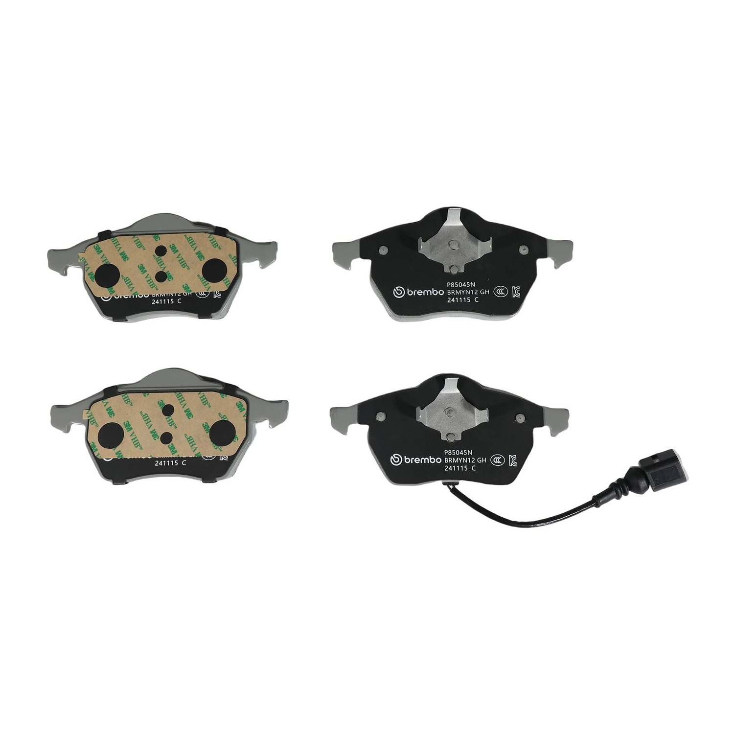 BREMBO 앞쪽 브레이크 패드