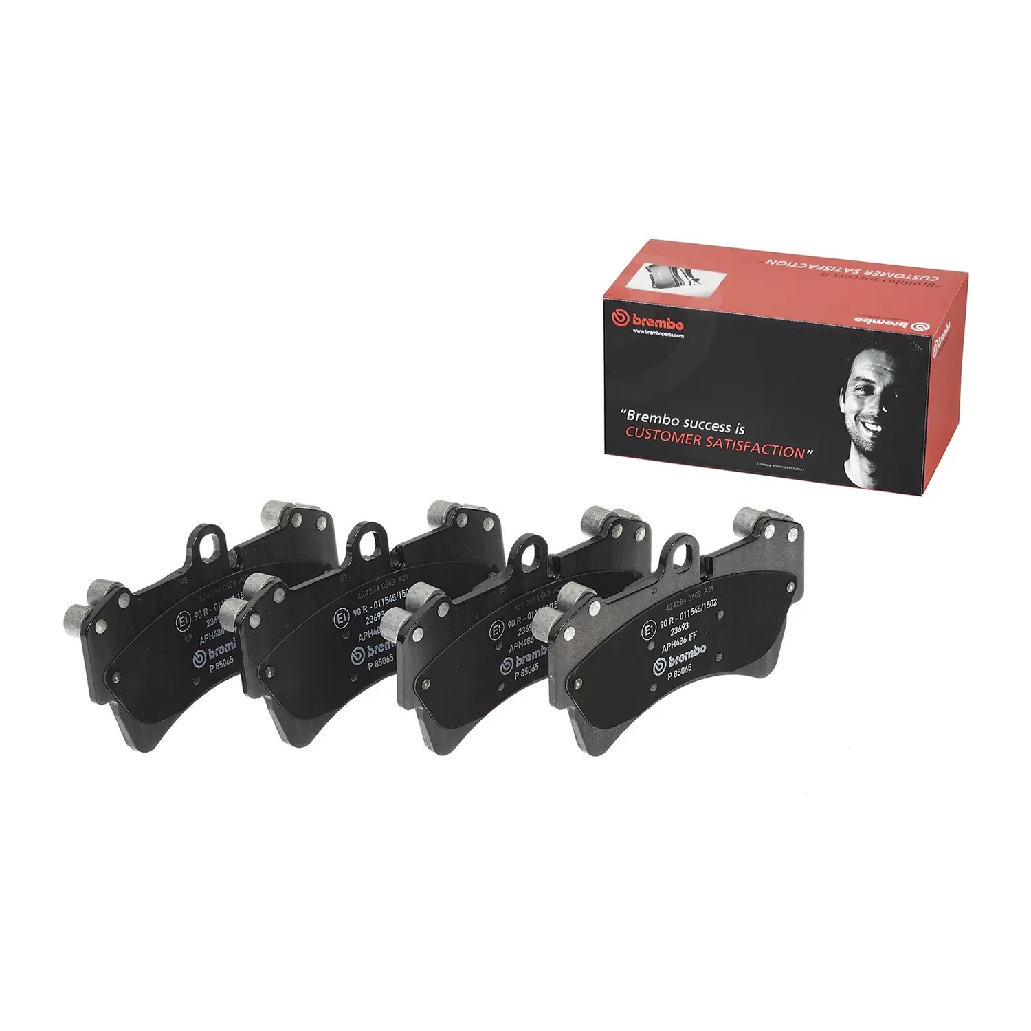 BREMBO 앞쪽 브레이크 패드