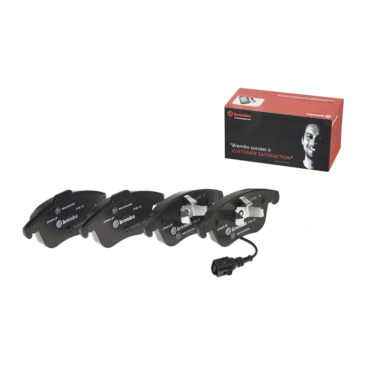 BREMBO 앞쪽 브레이크 패드