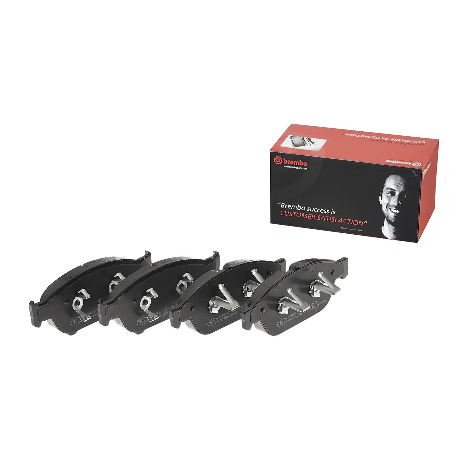BREMBO 앞쪽 브레이크 패드