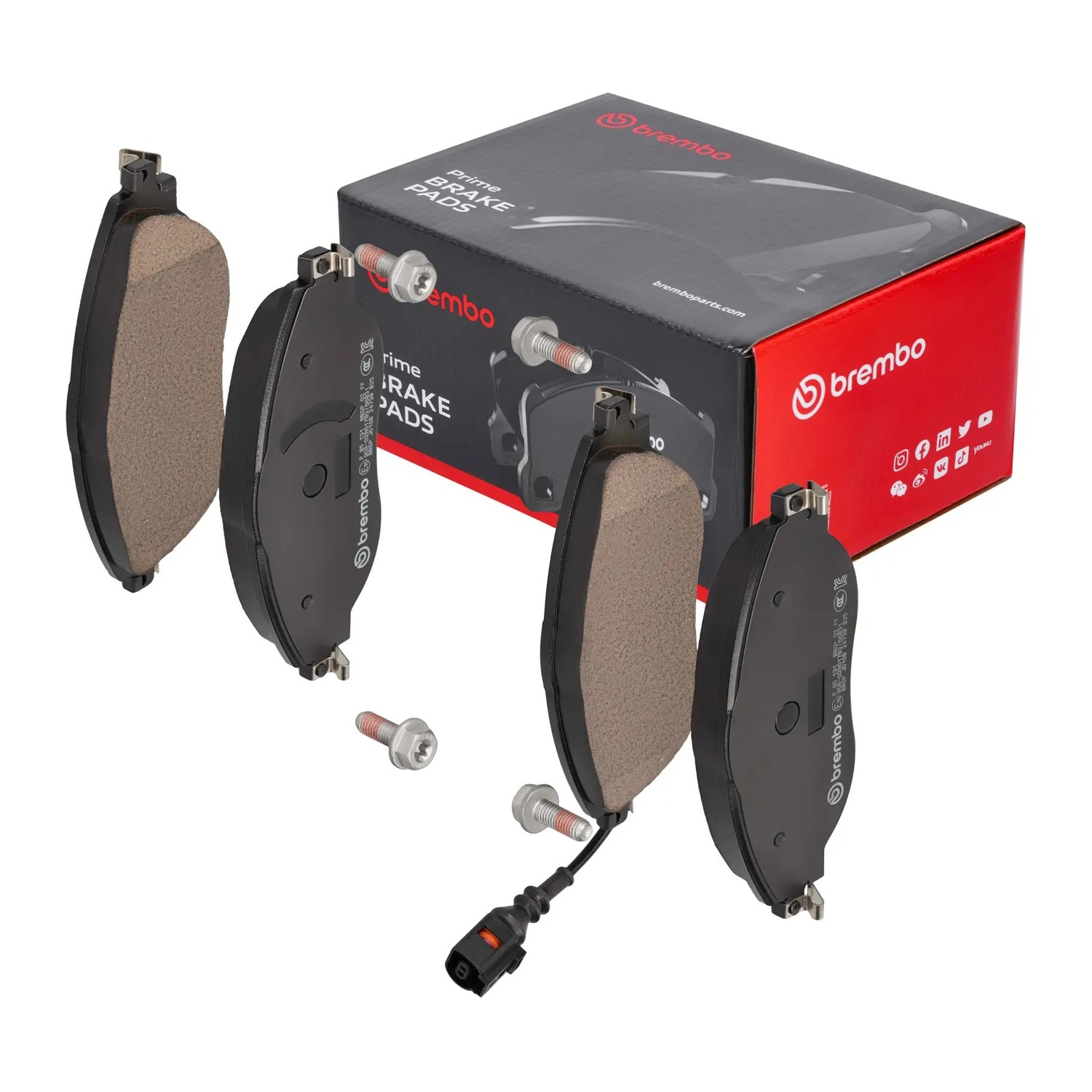 BREMBO 앞쪽 브레이크 패드
