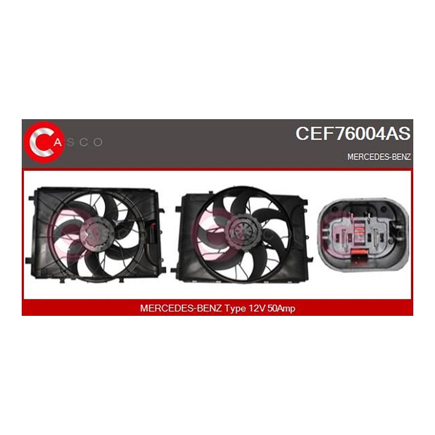 CASCO 라디에이터팬
