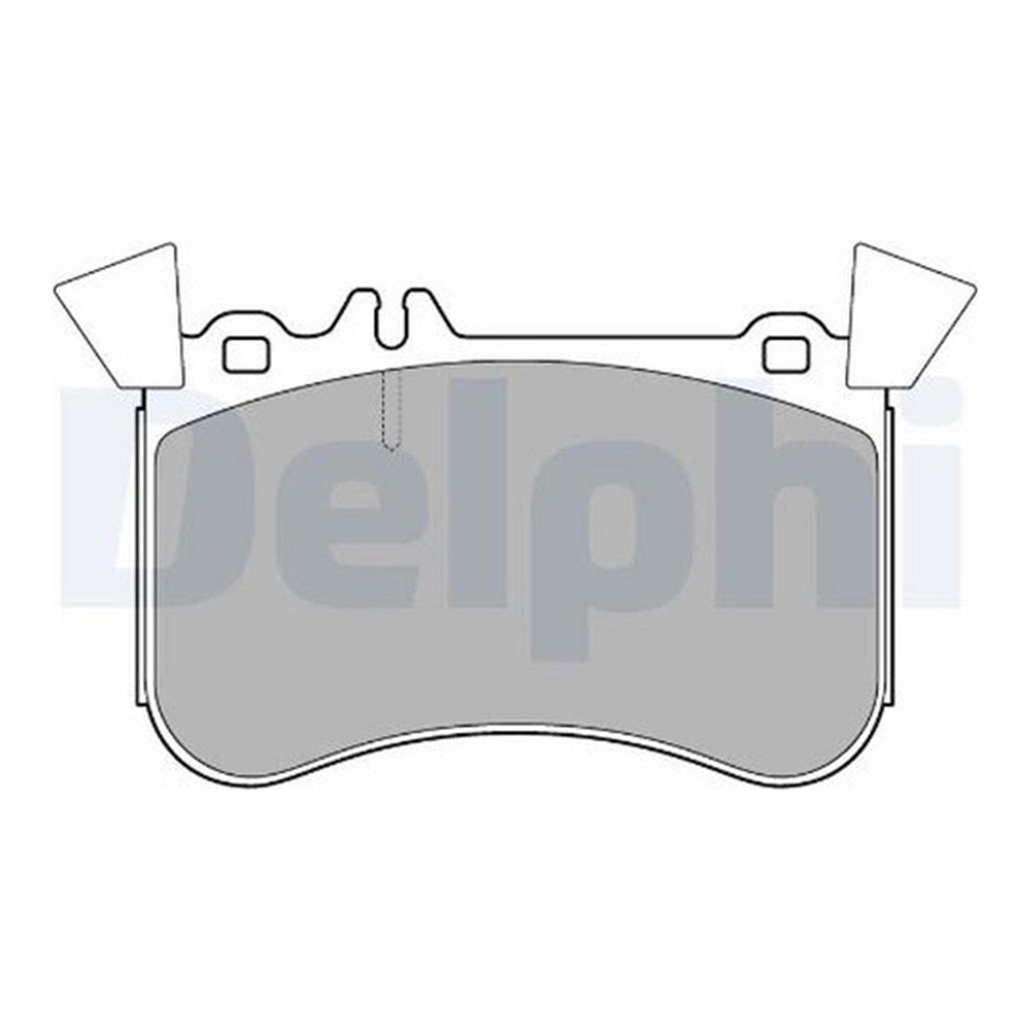 DELPHI 앞쪽 브레이크 패드