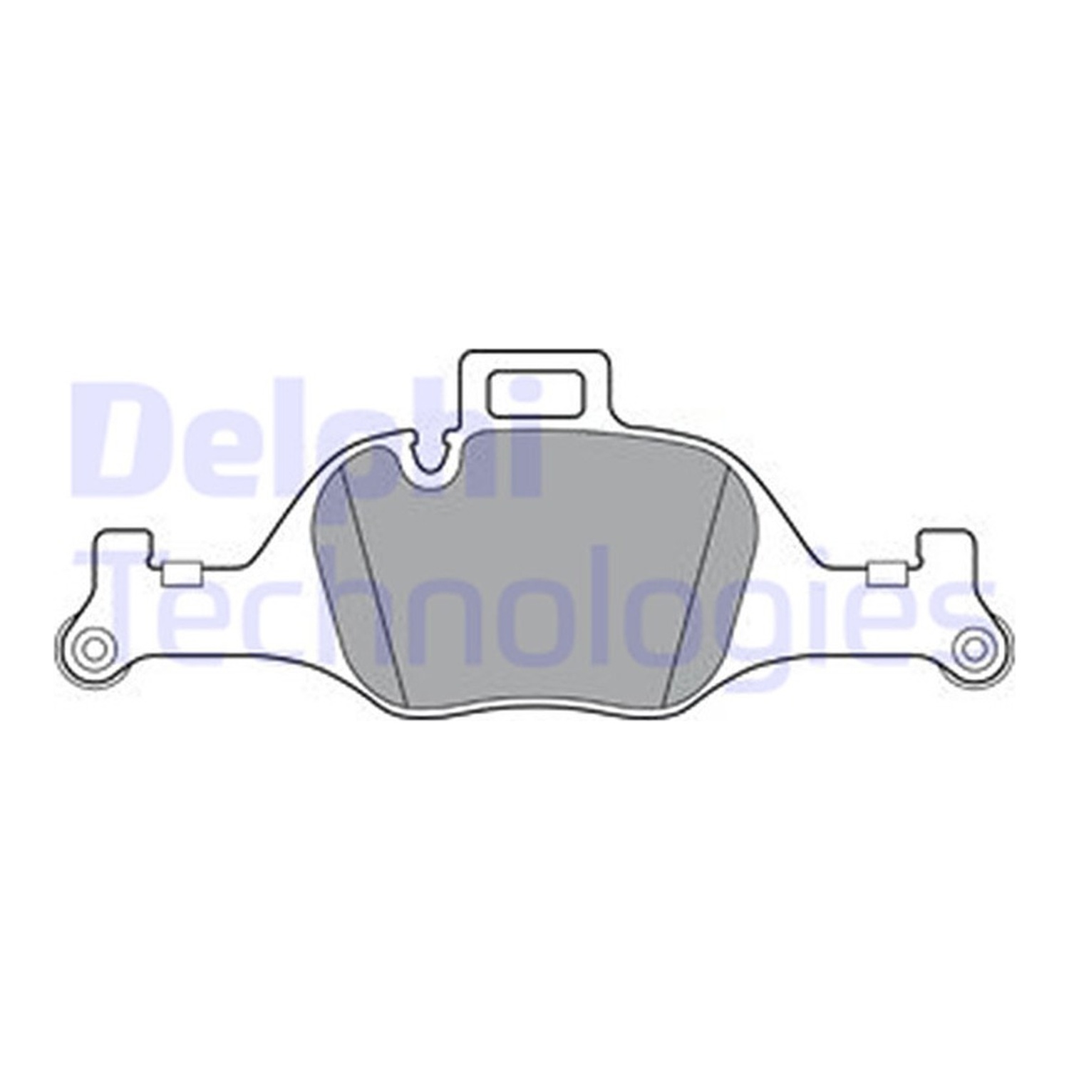 DELPHI 앞쪽 브레이크 패드