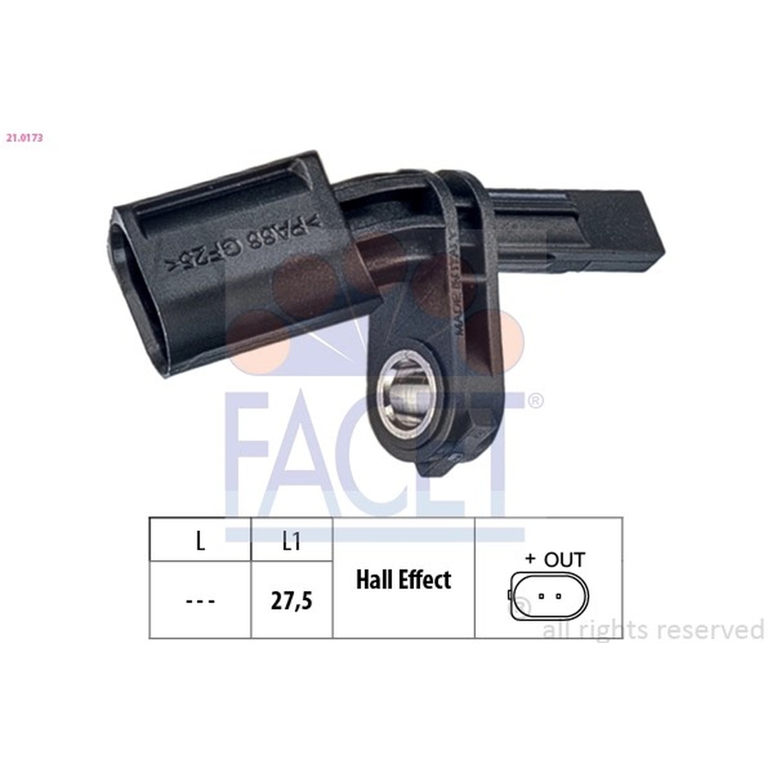 FACET 뒤우측 휠스피드센서