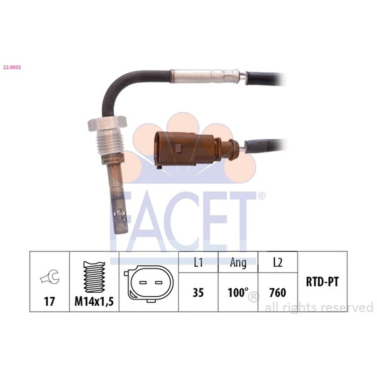 FACET 배기 온도센서
