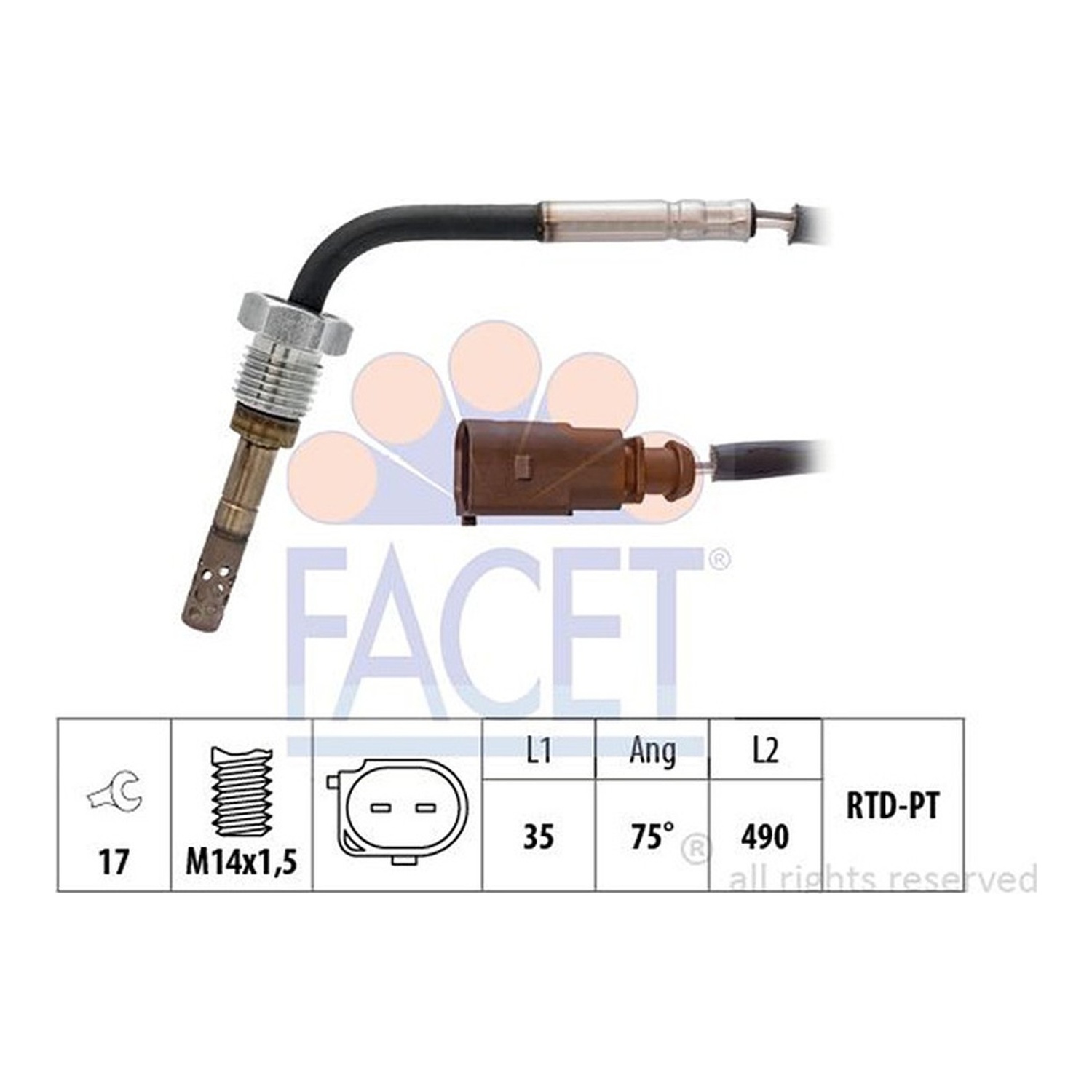 FACET 배기 온도센서