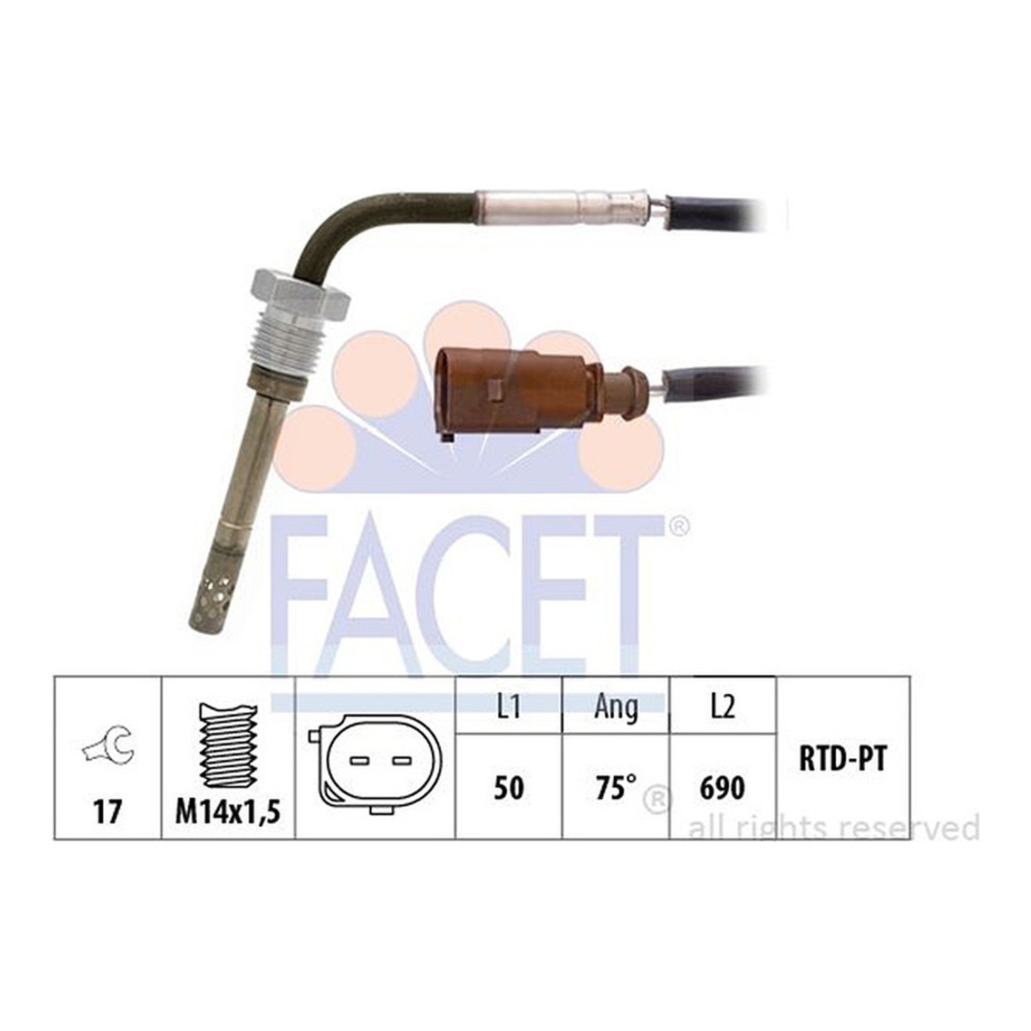 FACET 배기 온도센서