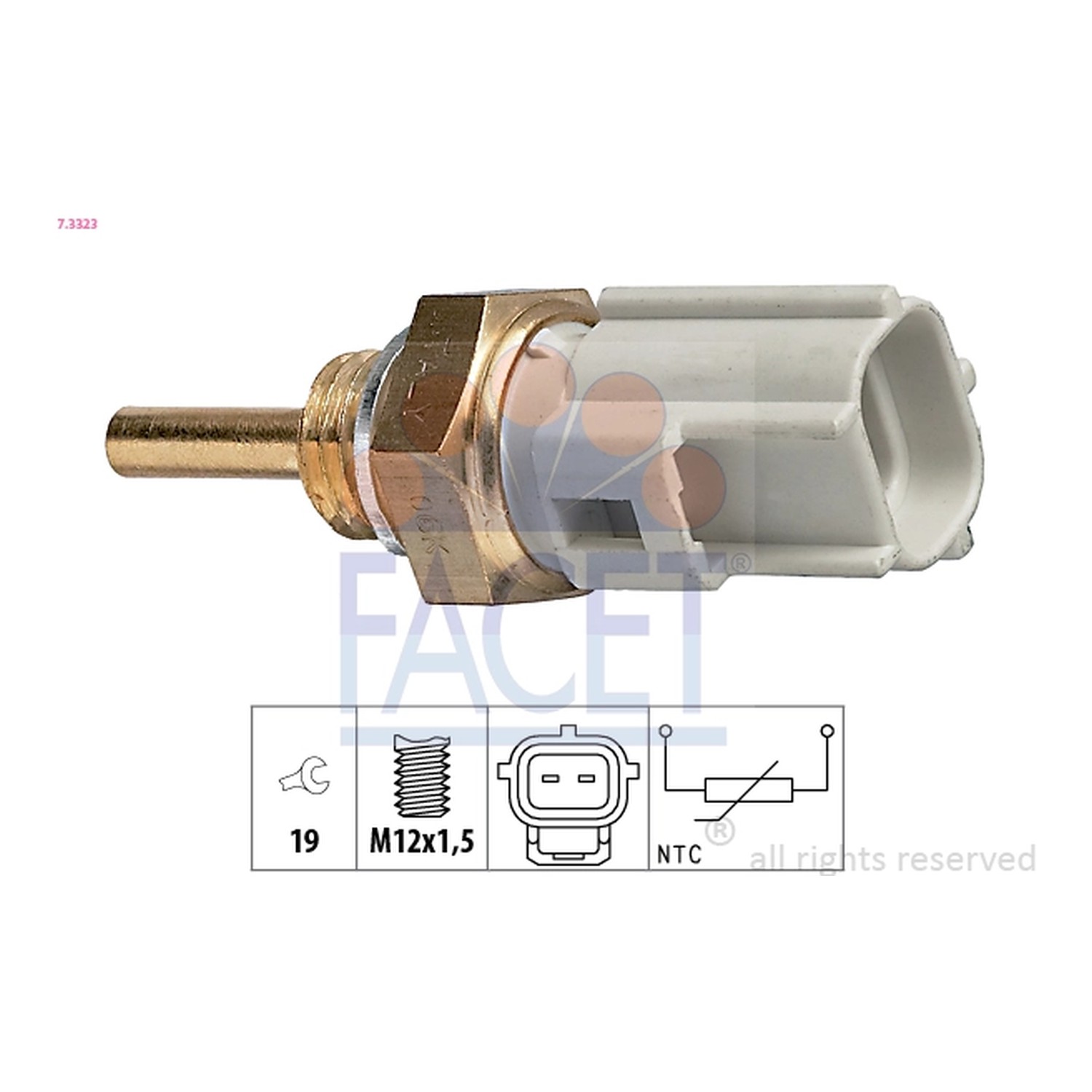 FACET 냉각수 온도센서