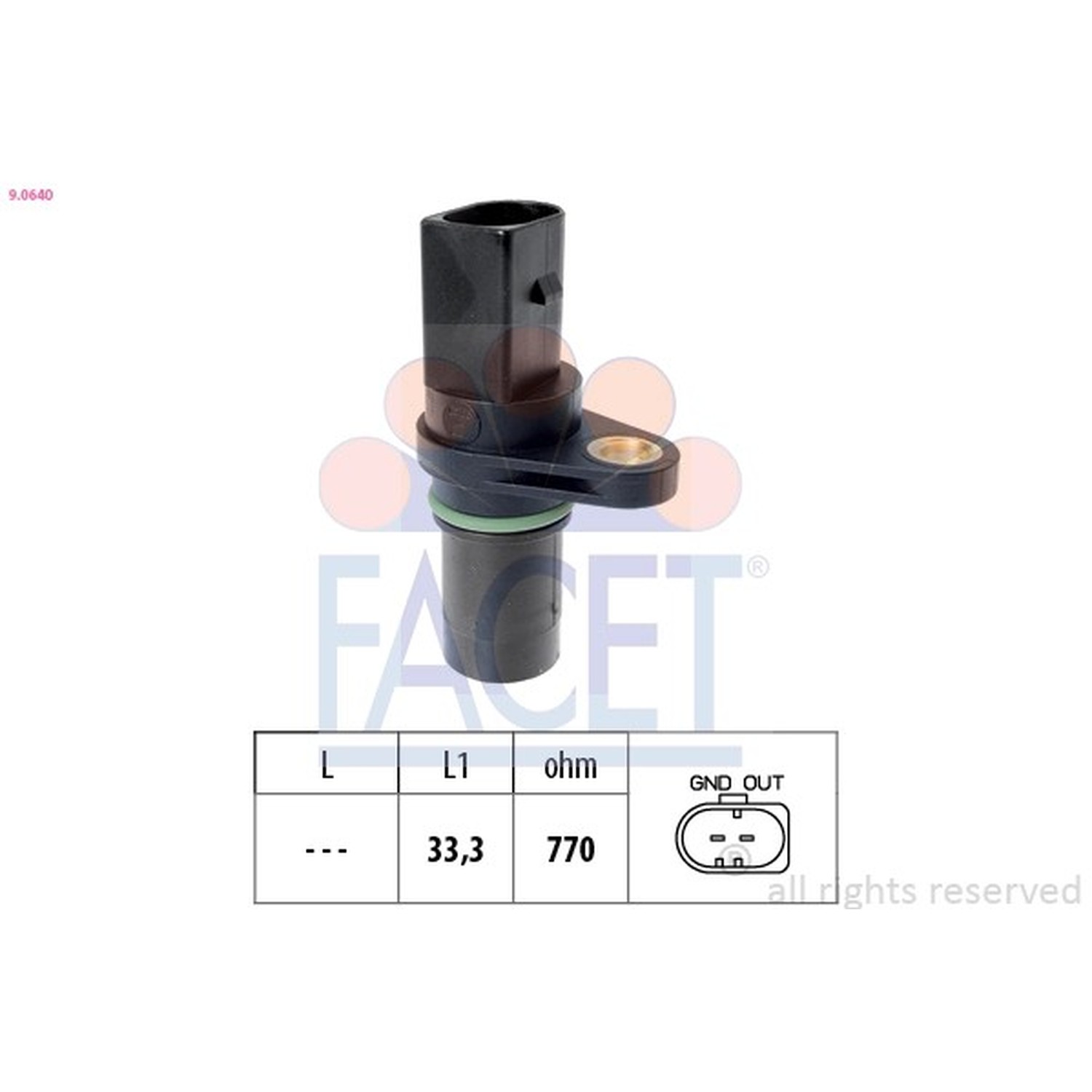 FACET 크랭크 각센서