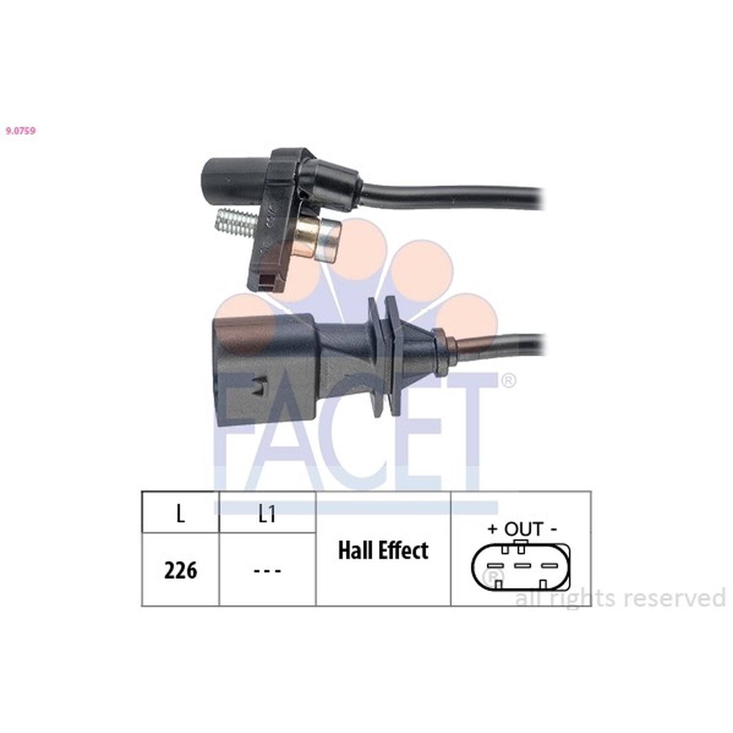 FACET 크랭크 각센서