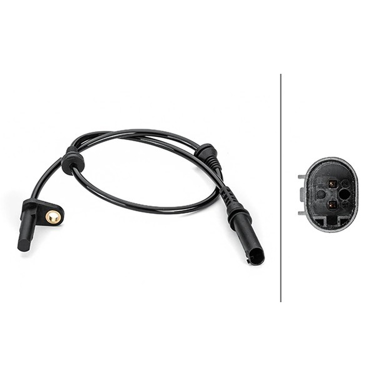 BMW X6 40d F16 앞쪽 휠스피드센서 HELLA 34526771776 1121