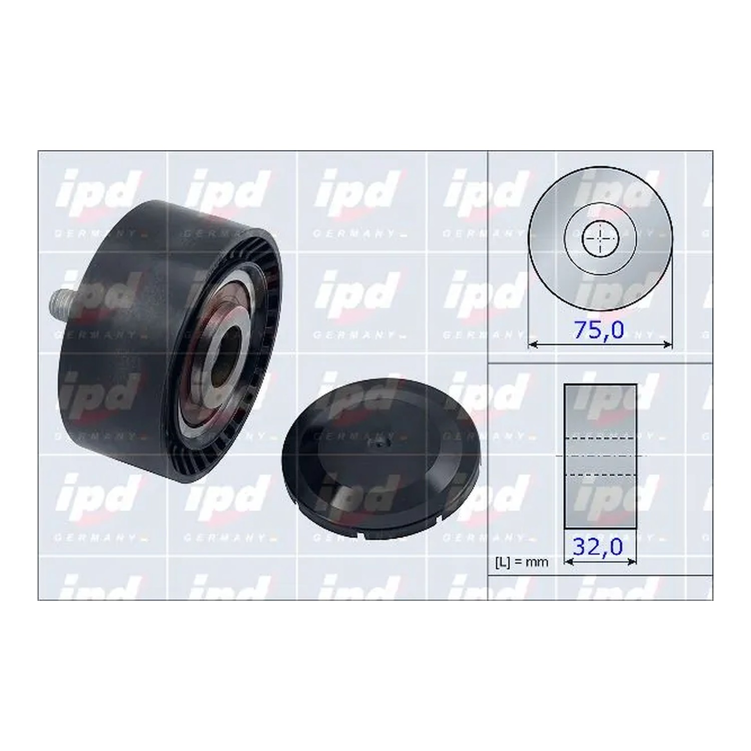BMW 535i F10 풀리 HEPU 7615130 11287589886 11287615130 b94e