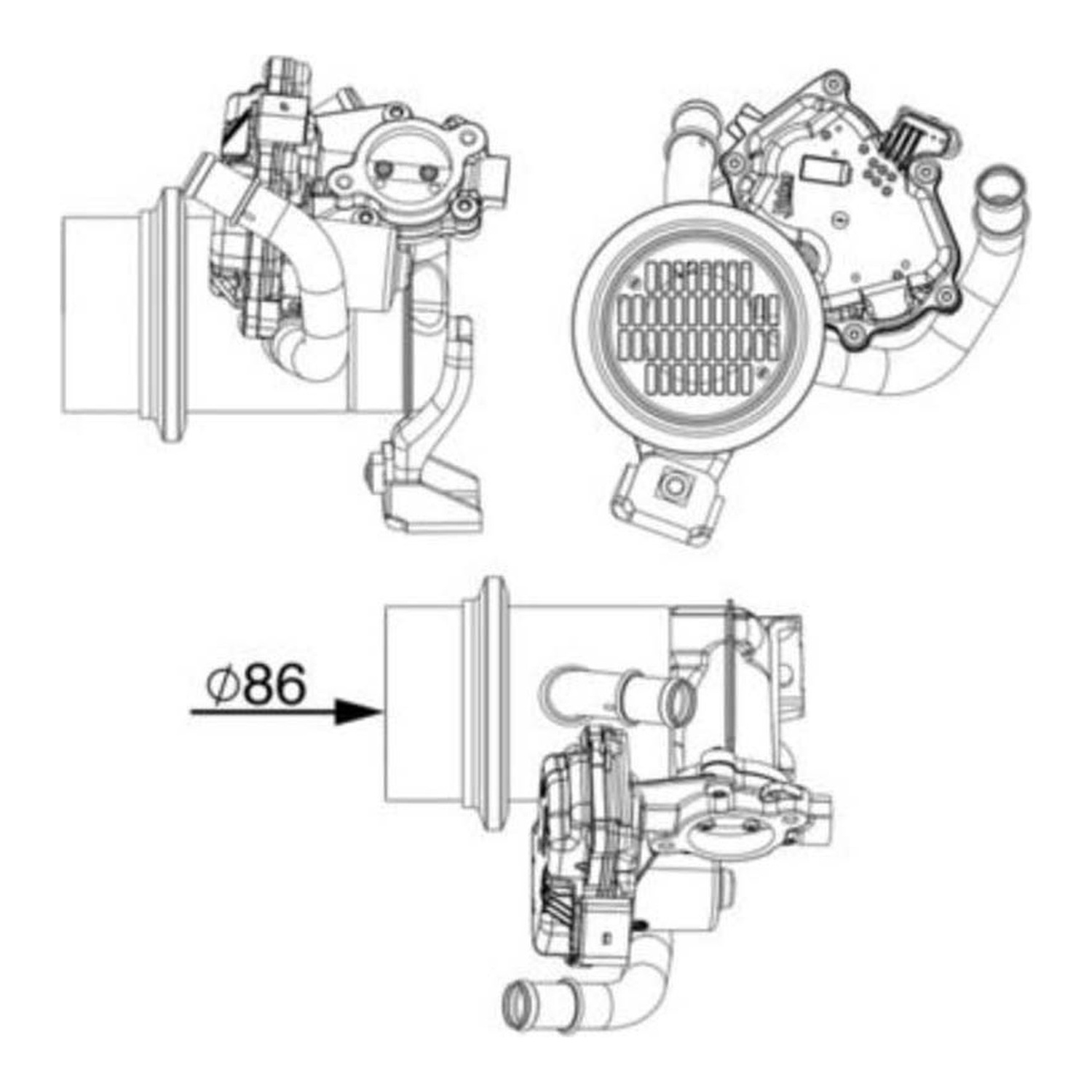 MAHLE EGR 밸브