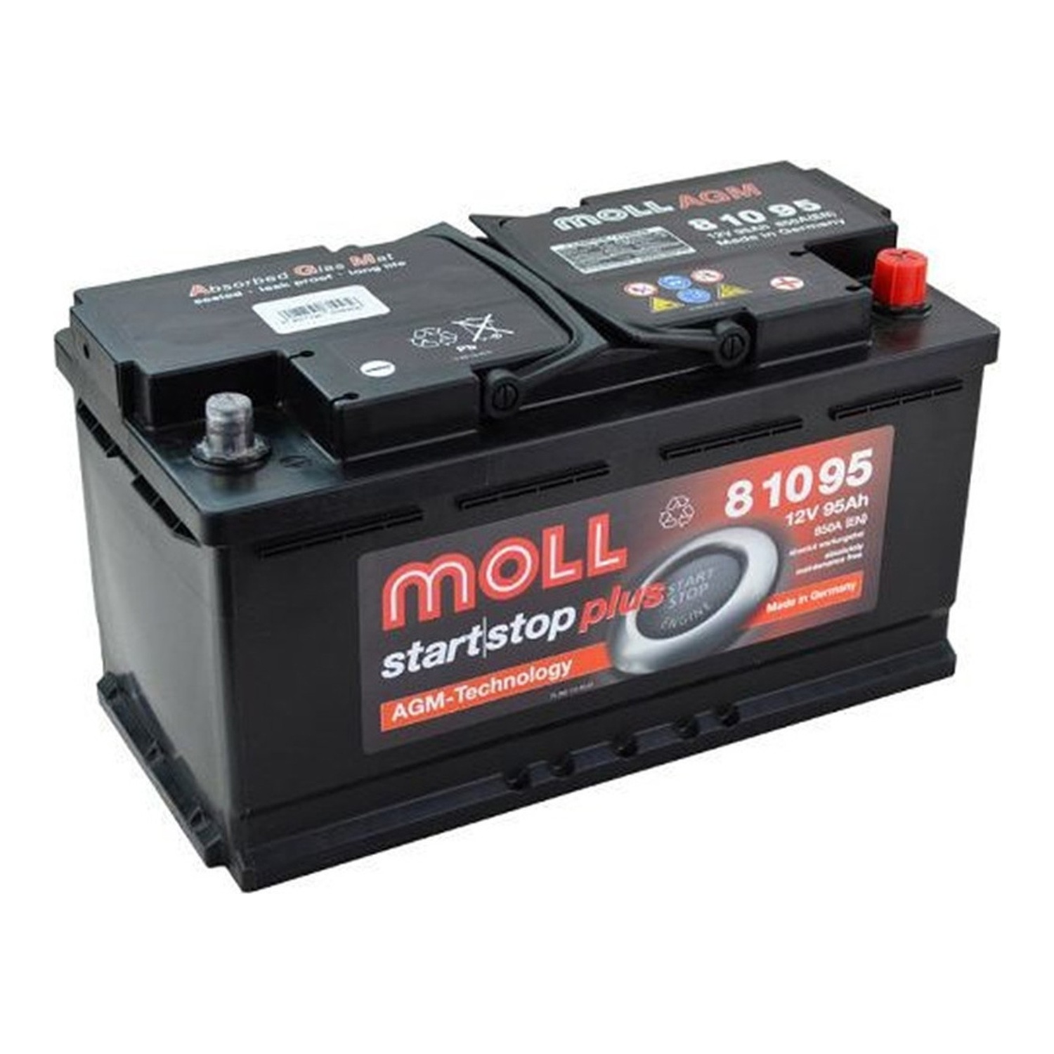 MOLL AGM95 배터리