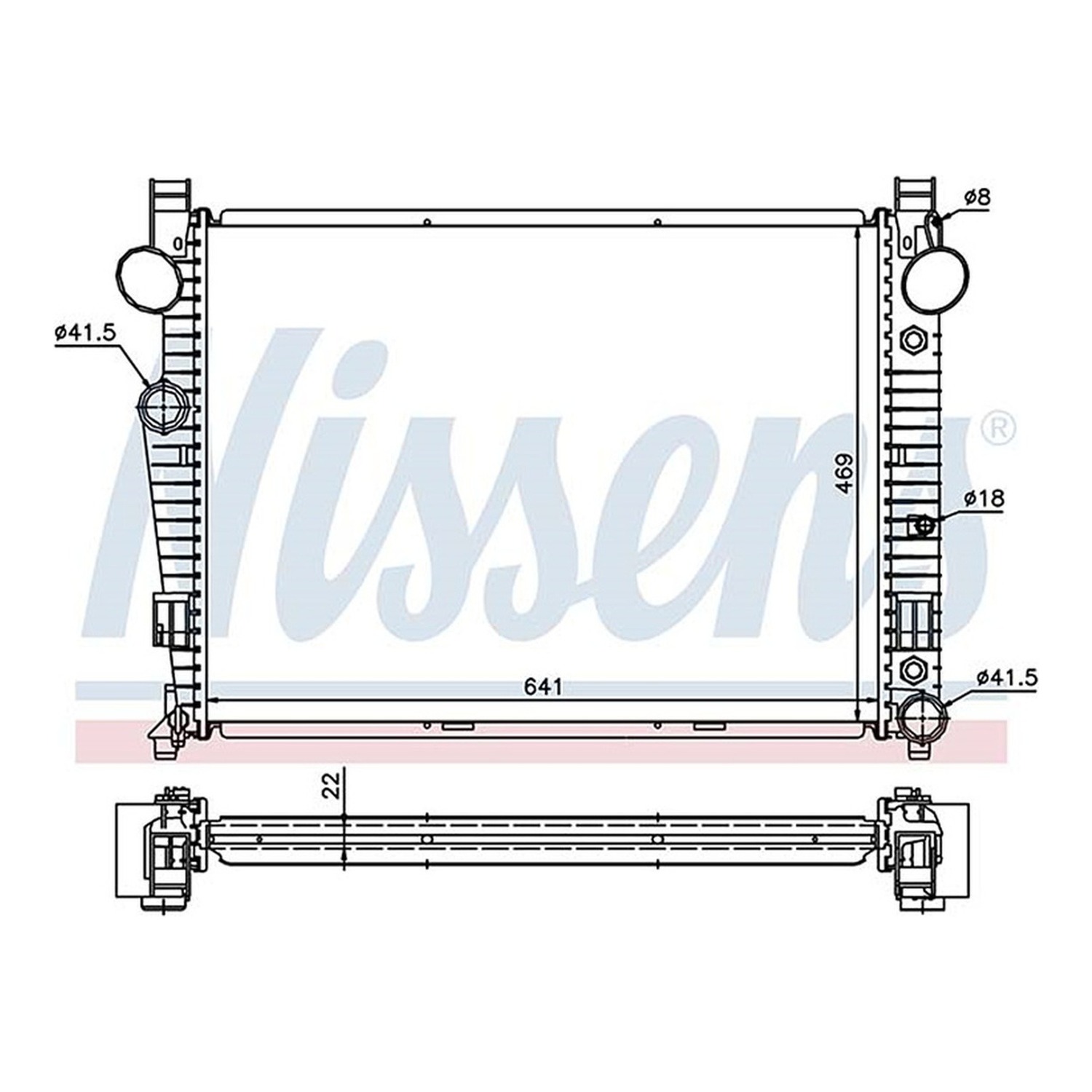 NISSENS 라디에이터