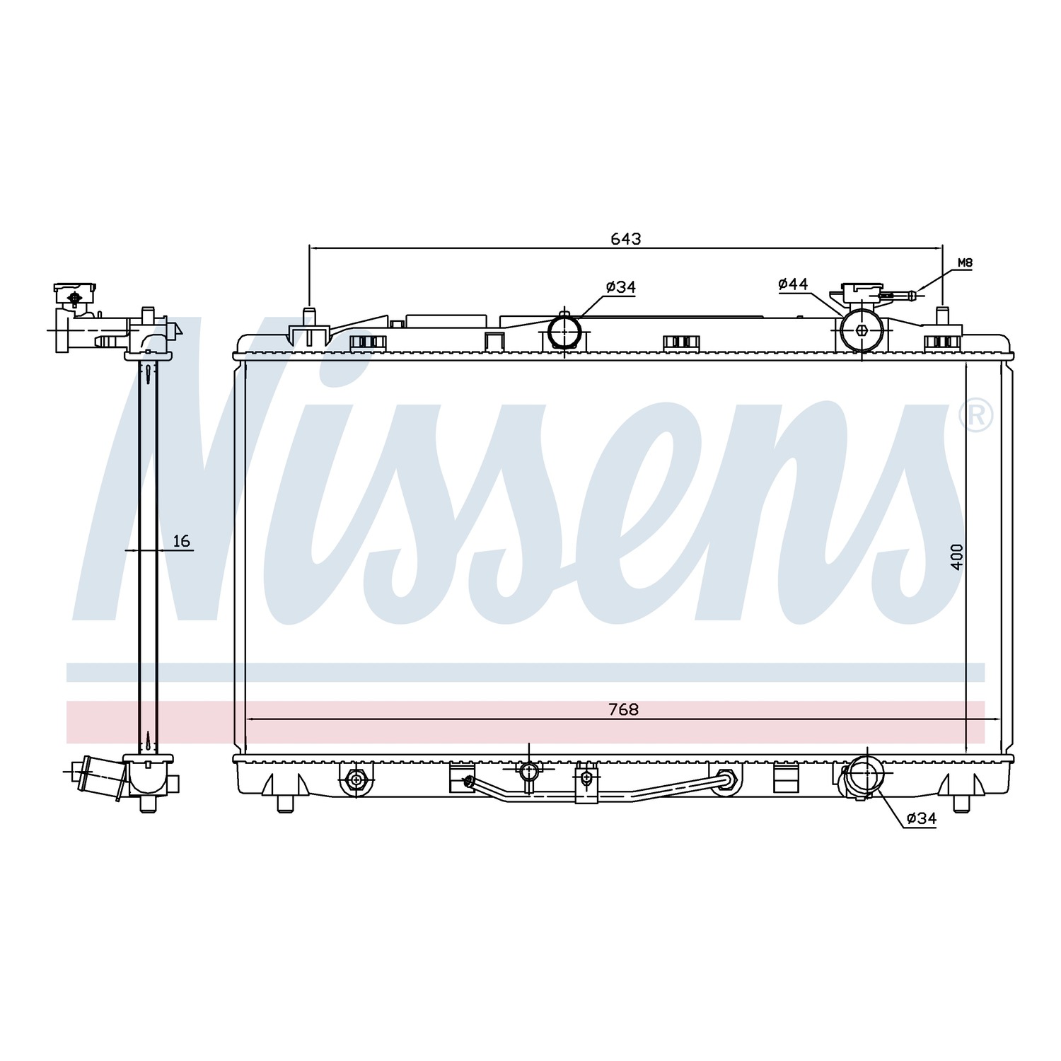 NISSENS 라디에이터