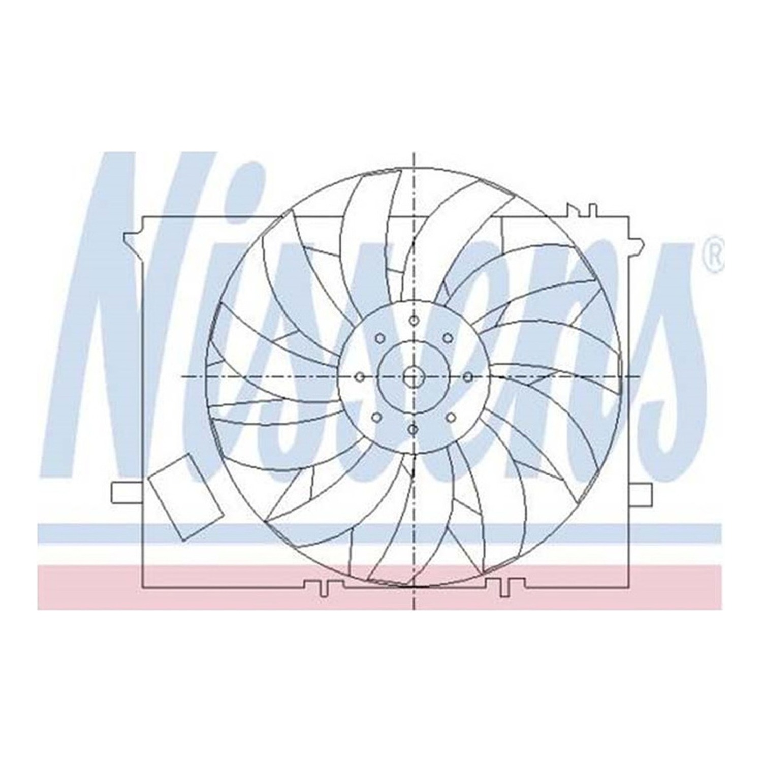NISSENS 라디에이터팬