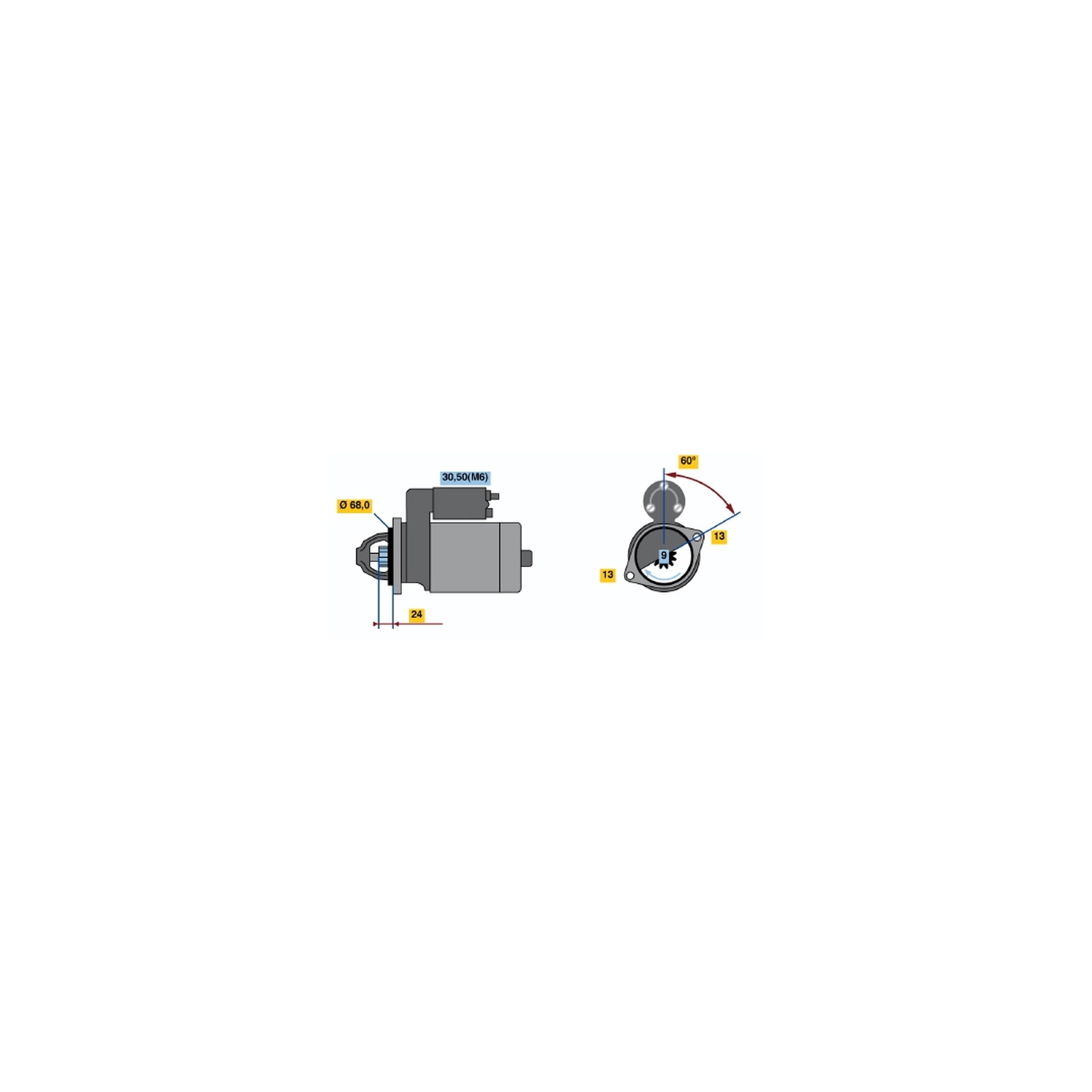 BOSCH 스타트모터